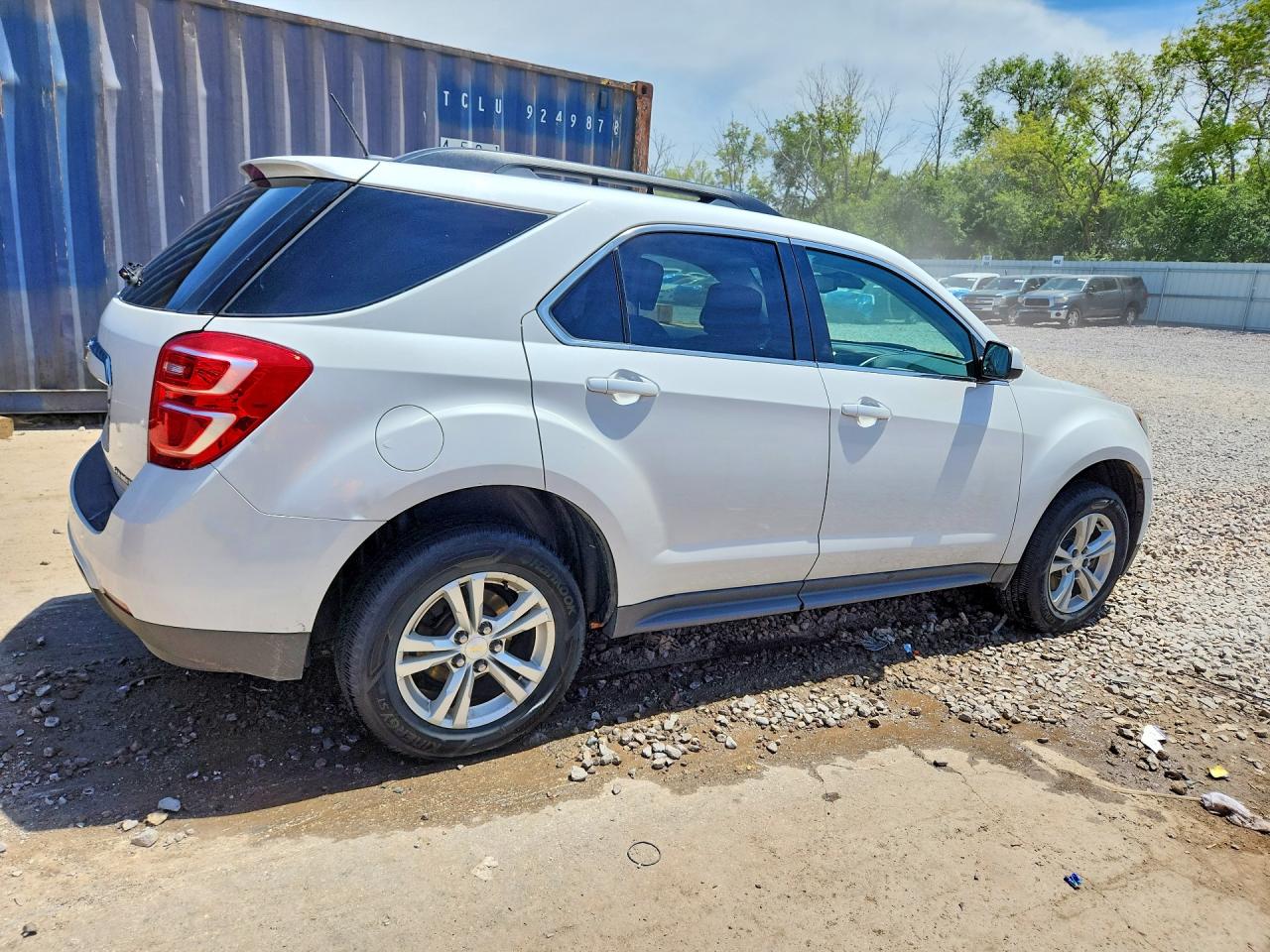 2016 Chevrolet Equinox Lt Белый vin: 2GNALCEKXG6327263