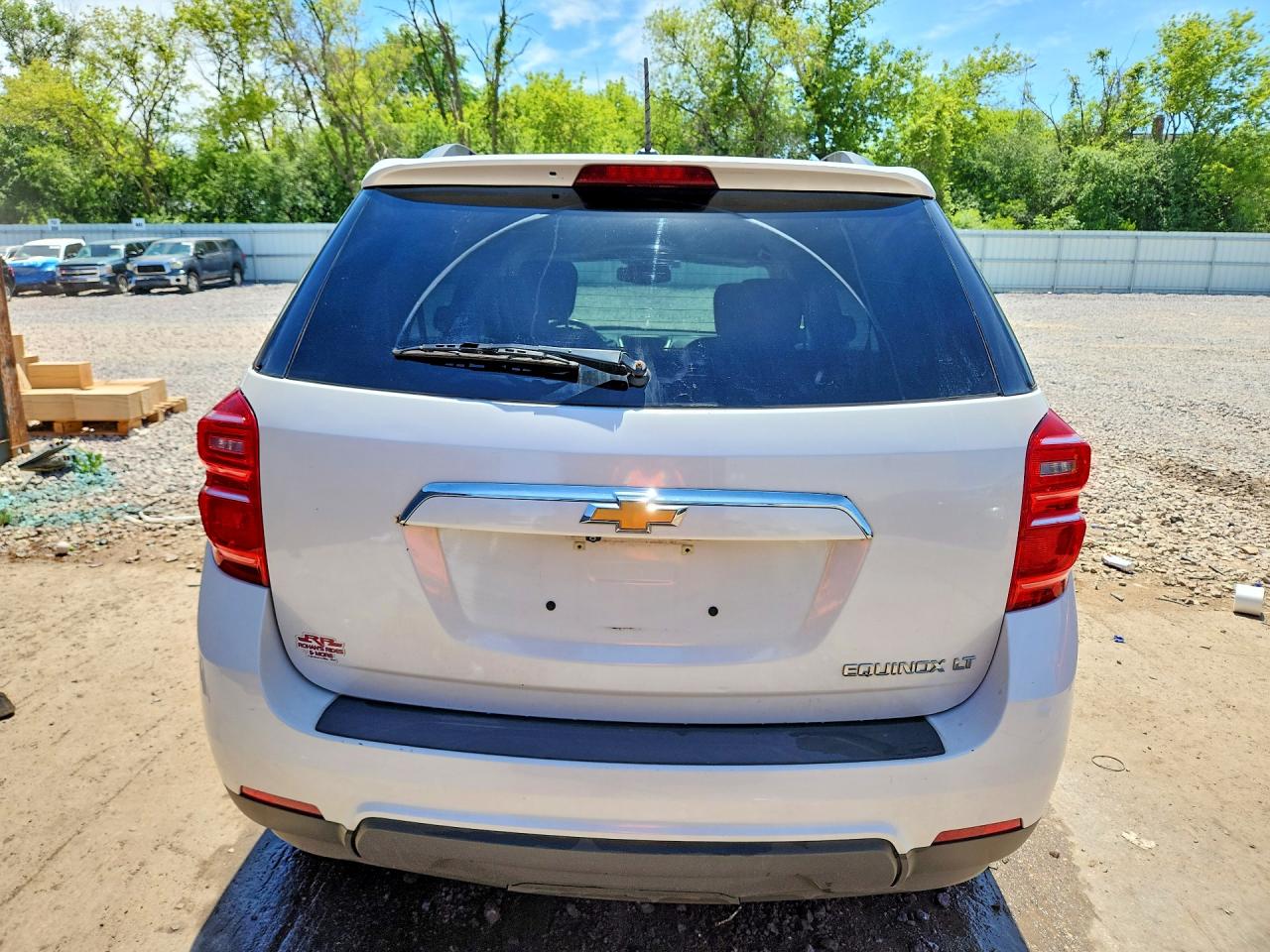 2016 Chevrolet Equinox Lt Белый vin: 2GNALCEKXG6327263