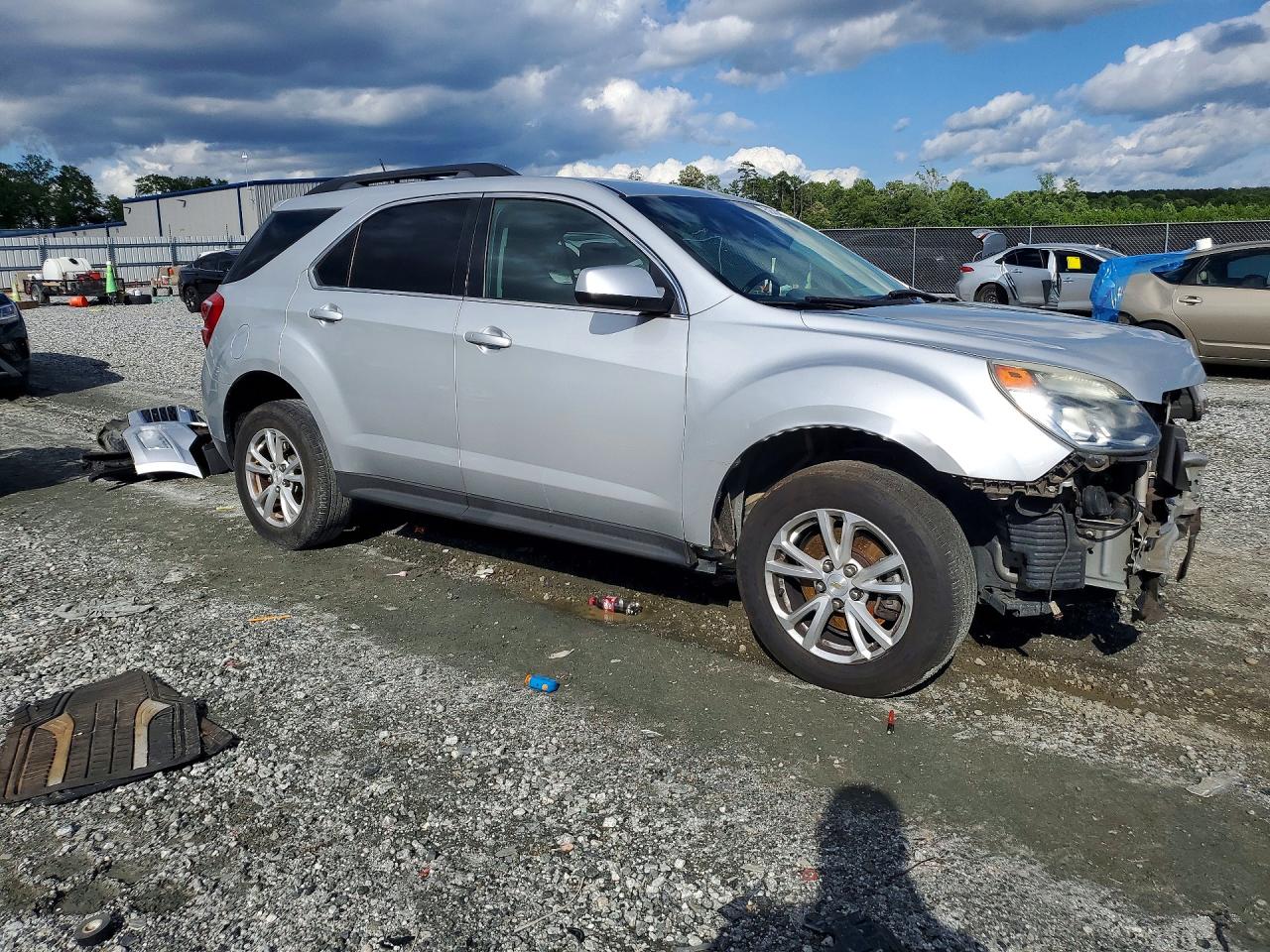 2017 Chevrolet Equinox Lt Silver vin: 2GNALCEKXH6319004