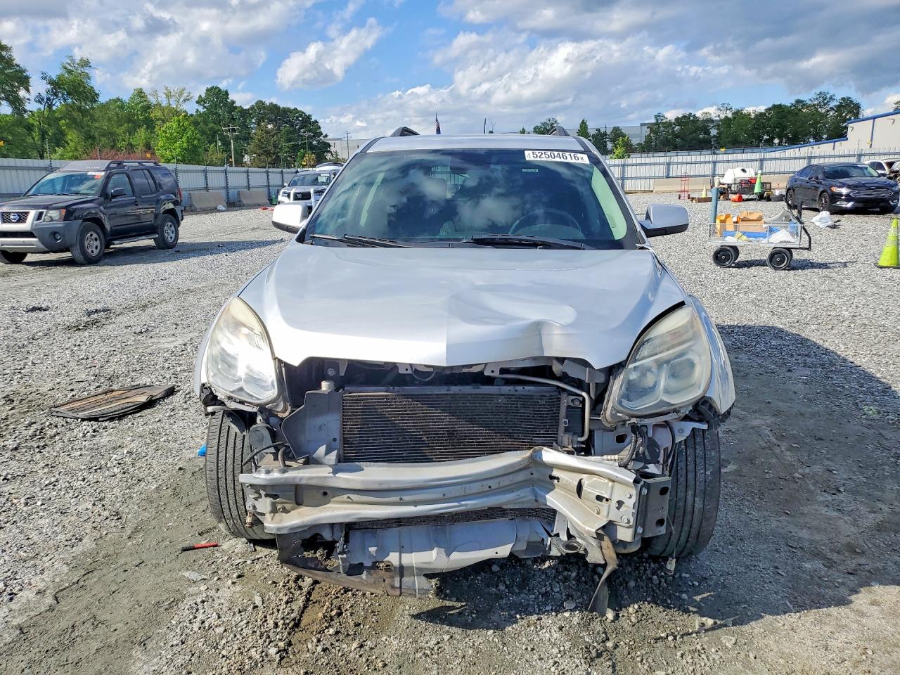2017 Chevrolet Equinox Lt Silver vin: 2GNALCEKXH6319004