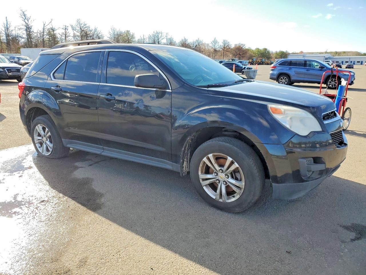 2011 Chevrolet Equinox Black vin: 2GNALDEC0B1139193