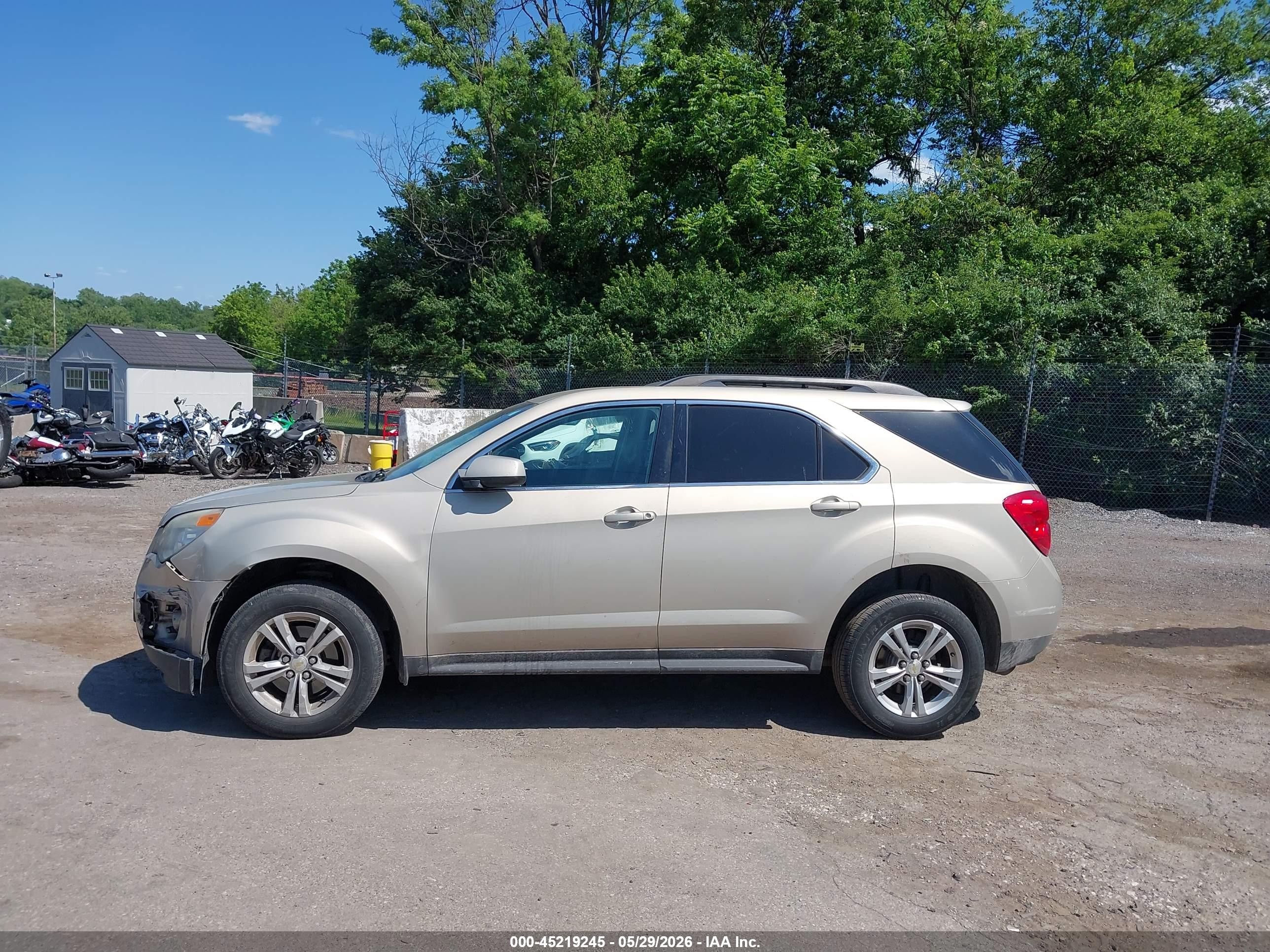 2011 Chevrolet Equinox 1lt Beige vin: 2GNALDEC0B1173649