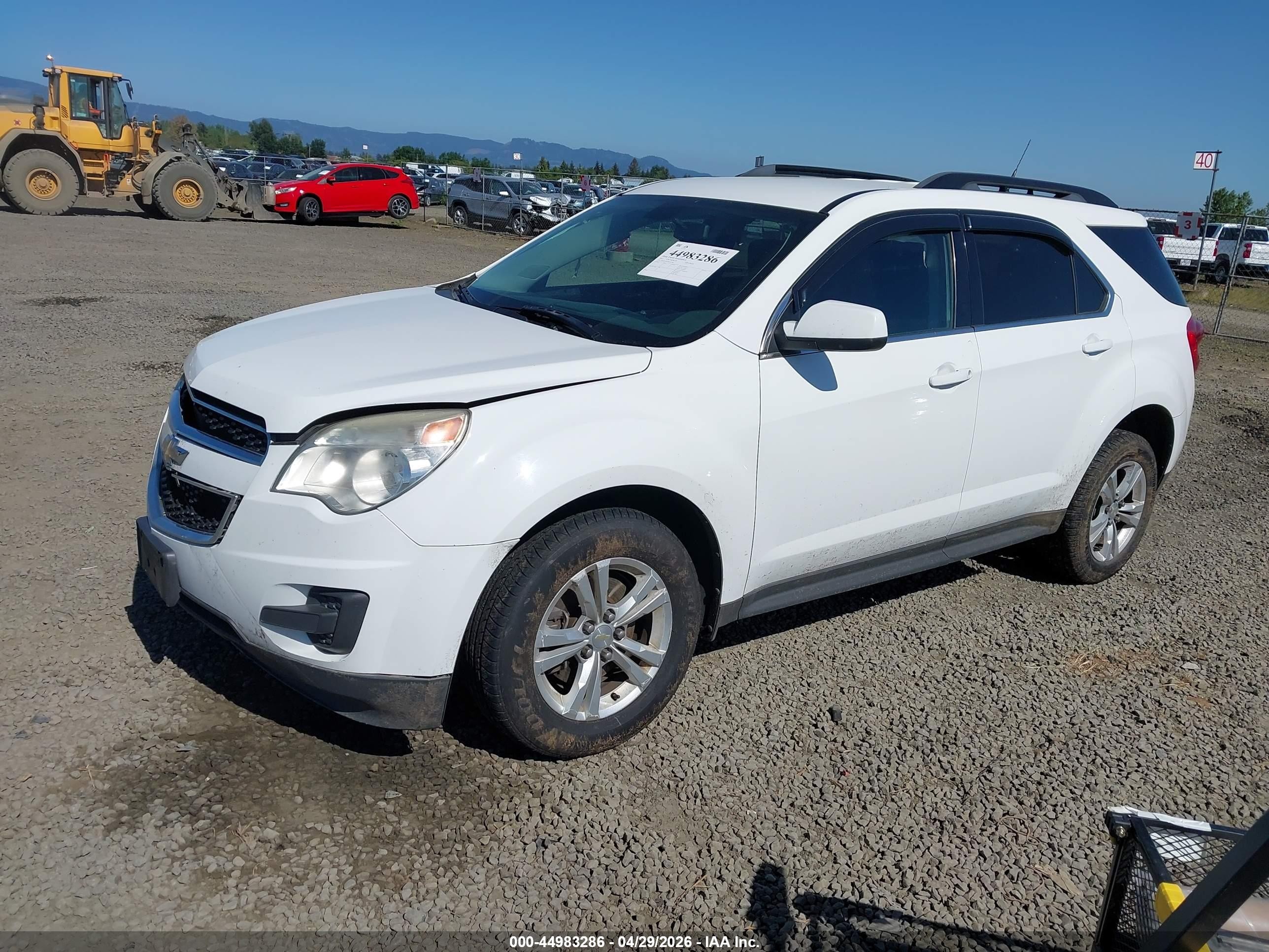 2011 Chevrolet Equinox 1lt Белый vin: 2GNALDEC0B1187082