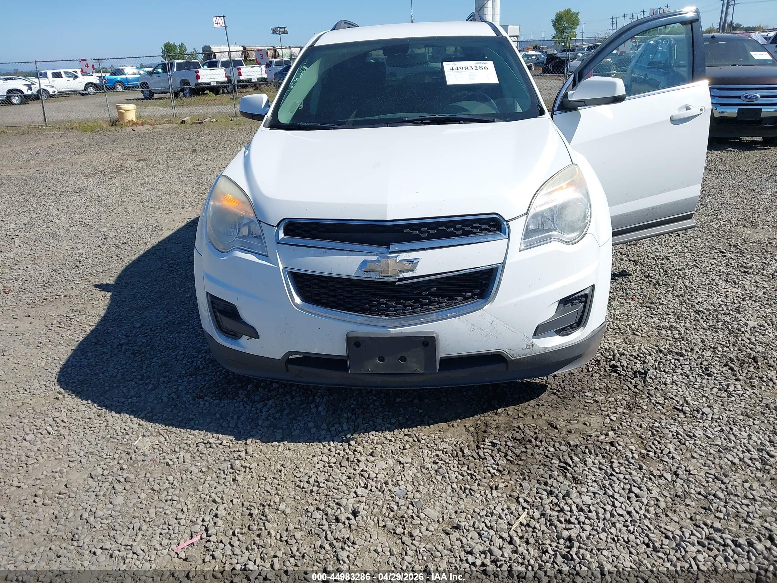 2011 Chevrolet Equinox 1lt Белый vin: 2GNALDEC0B1187082