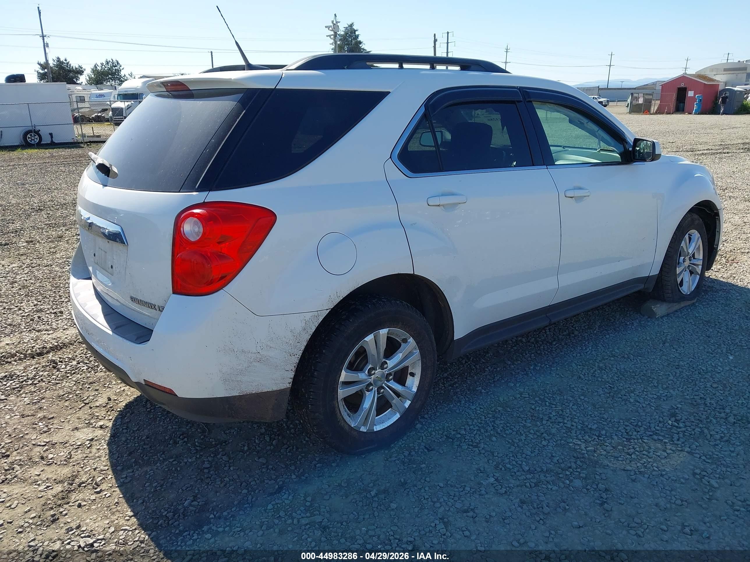 2011 Chevrolet Equinox 1lt Белый vin: 2GNALDEC0B1187082