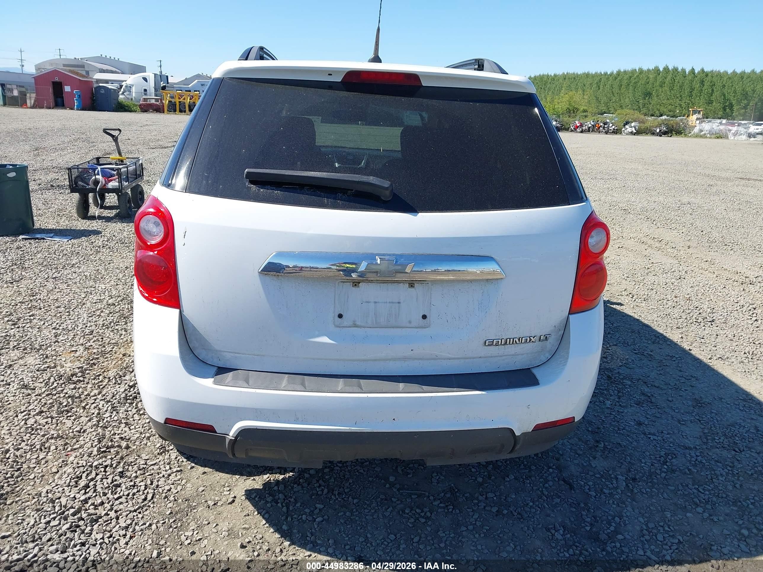 2011 Chevrolet Equinox 1lt Белый vin: 2GNALDEC0B1187082