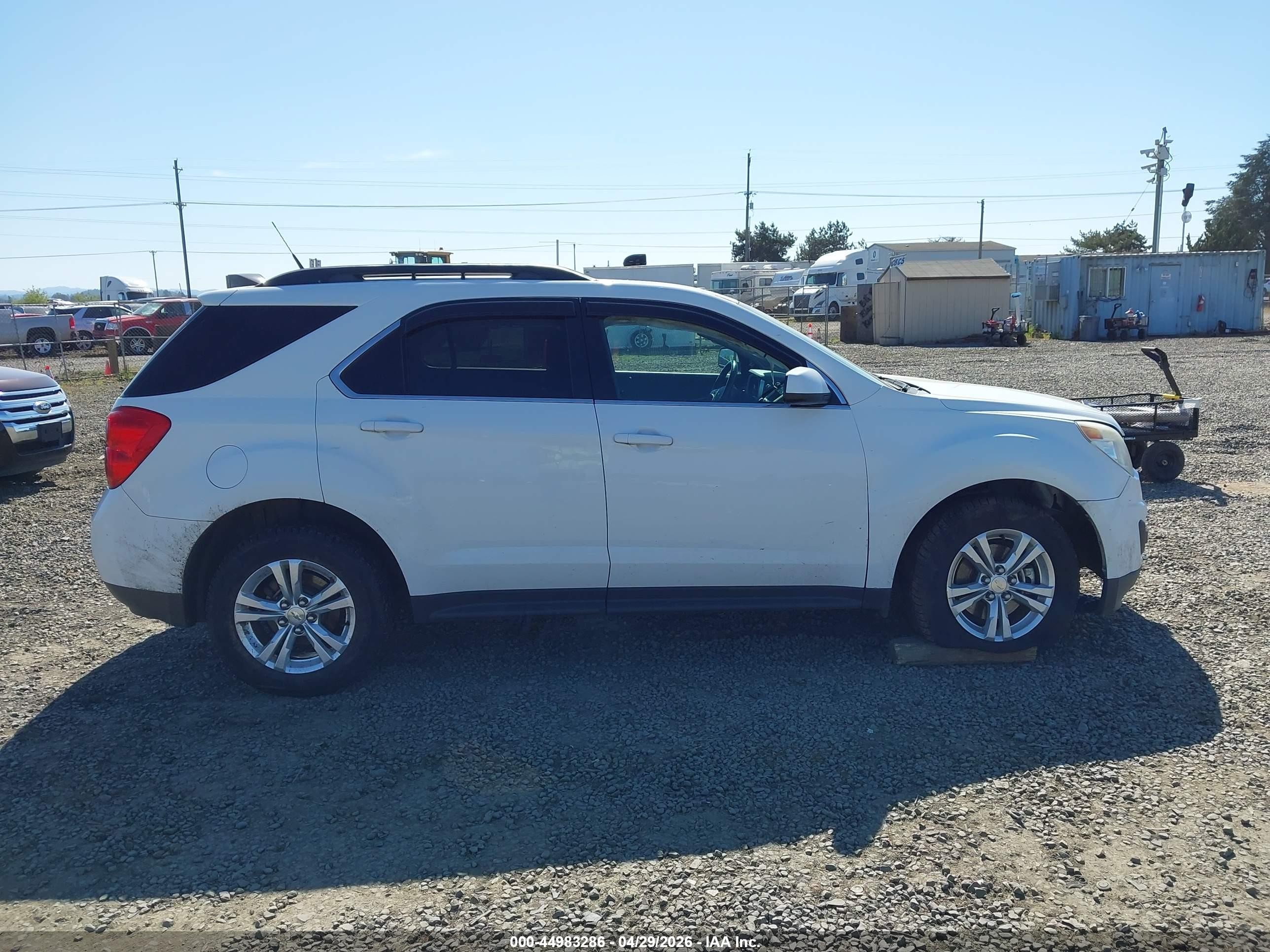 2011 Chevrolet Equinox 1lt Белый vin: 2GNALDEC0B1187082