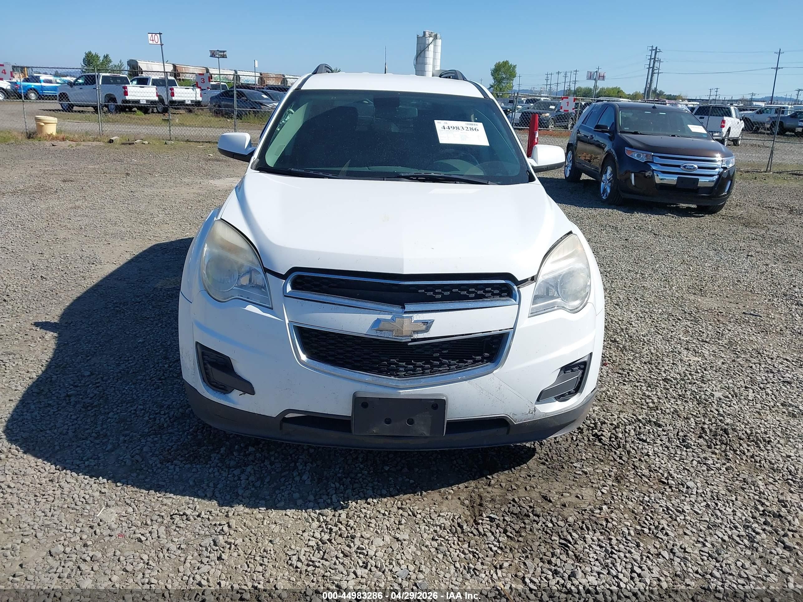2011 Chevrolet Equinox 1lt Белый vin: 2GNALDEC0B1187082