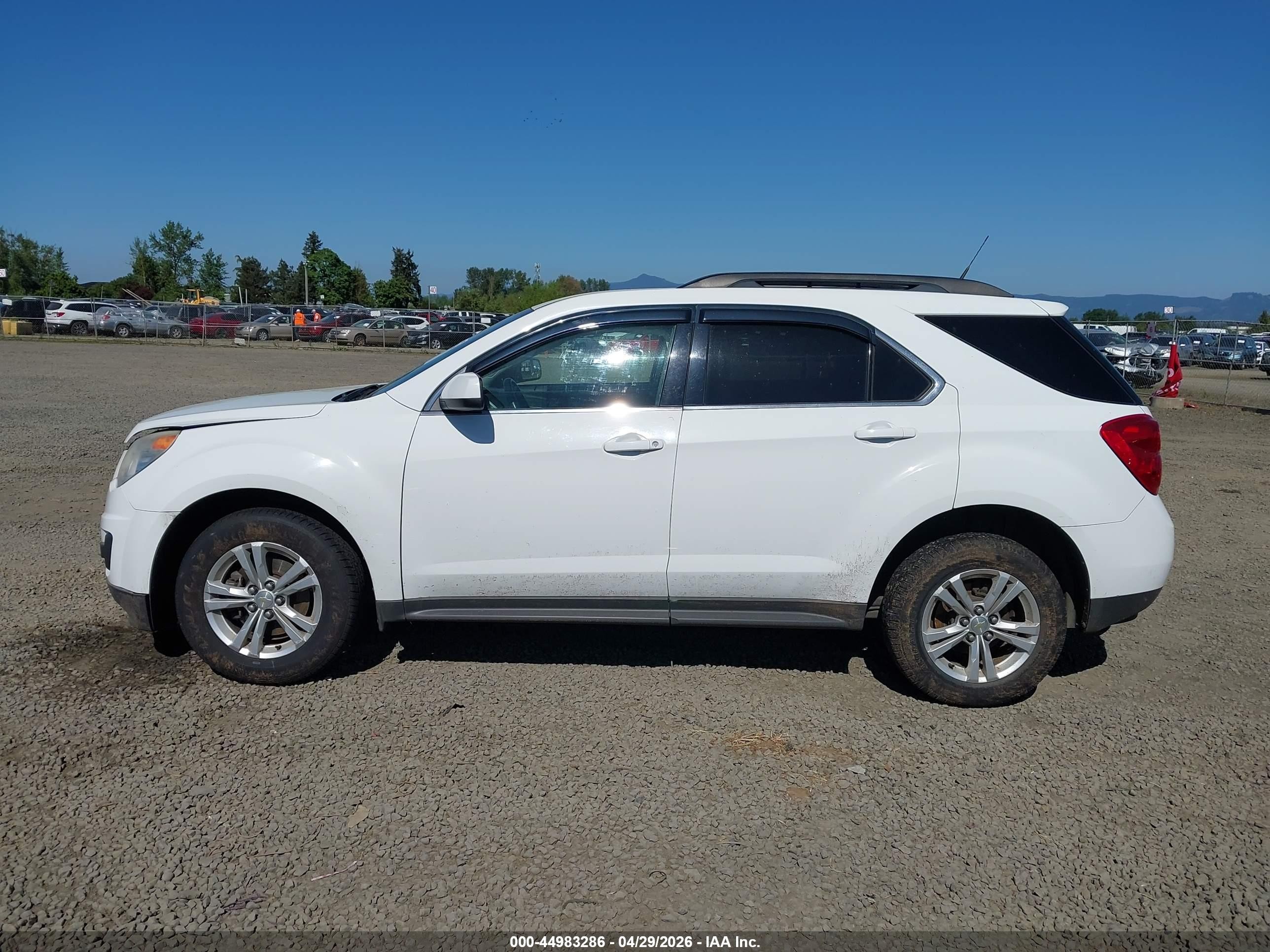 2011 Chevrolet Equinox 1lt Белый vin: 2GNALDEC0B1187082