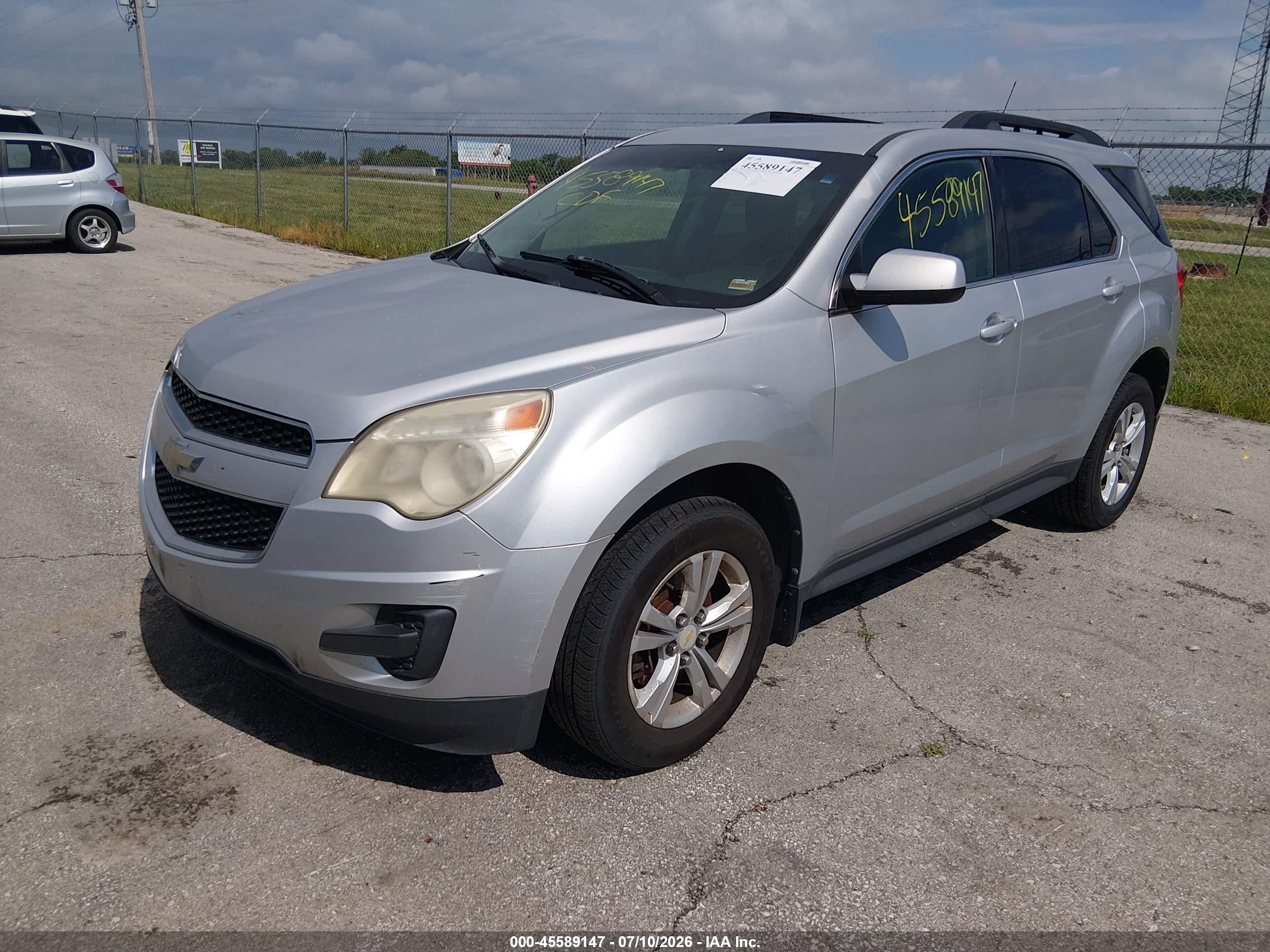 2011 Chevrolet Equinox Lt W/1lt Silver vin: 2GNALDEC0B1306622