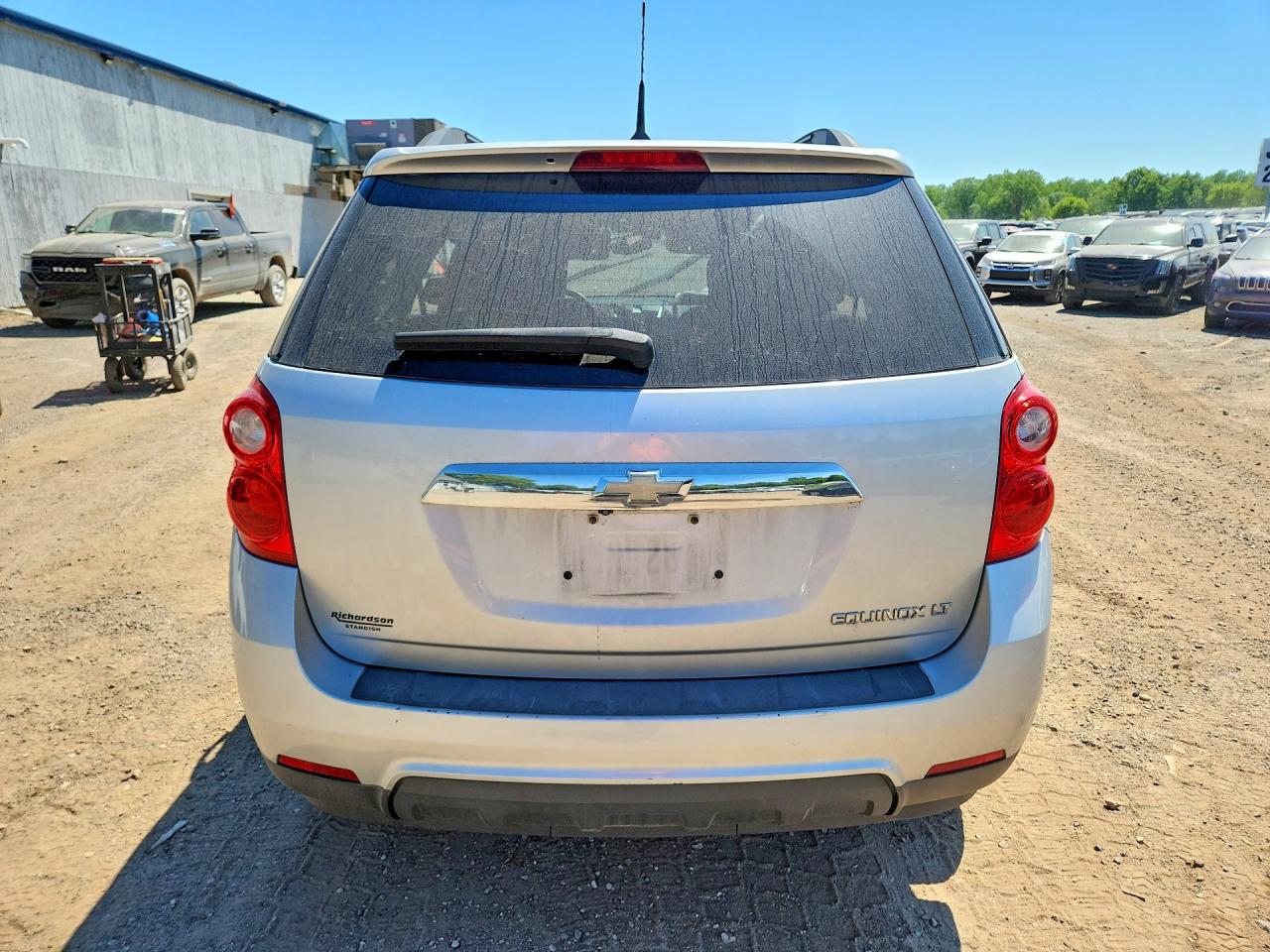 2011 Chevrolet Equinox Lt Silver vin: 2GNALDEC0B1308046
