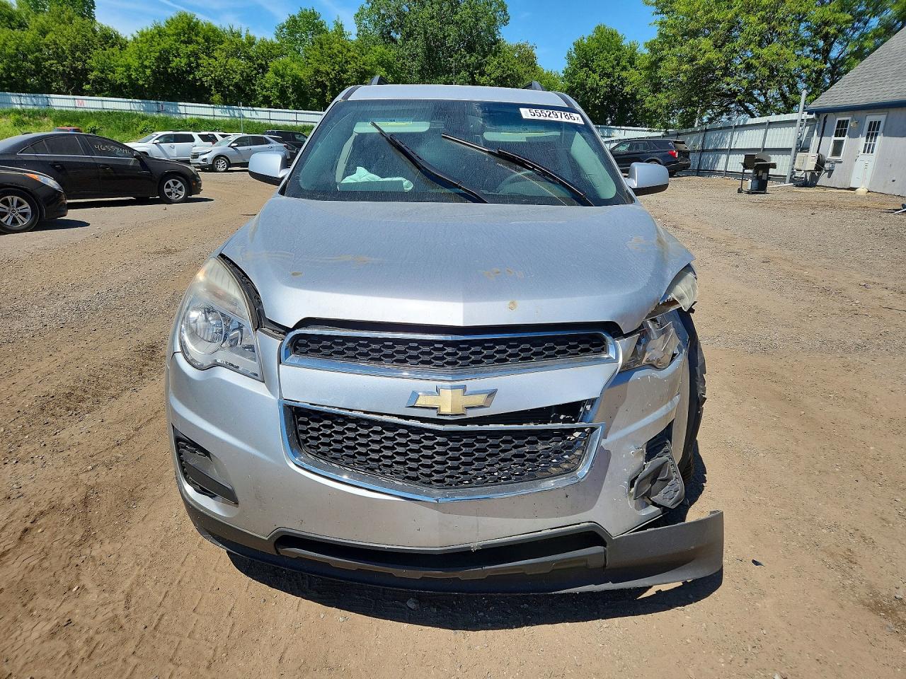 2011 Chevrolet Equinox Lt Silver vin: 2GNALDEC0B1308046