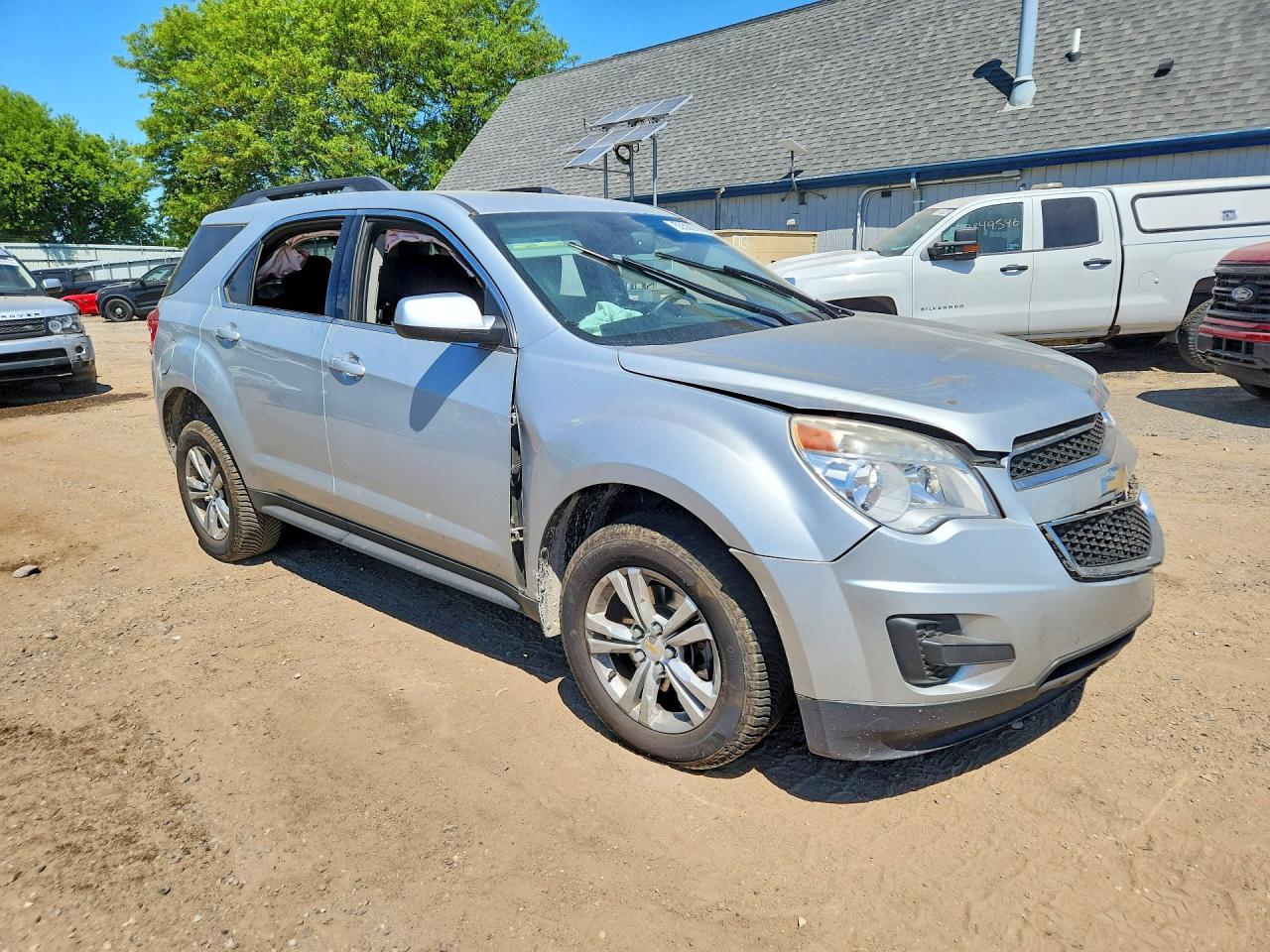 2011 Chevrolet Equinox Lt Silver vin: 2GNALDEC0B1308046