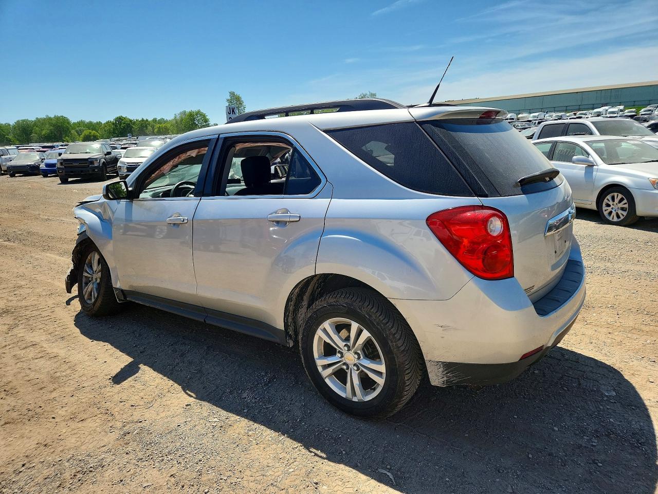 2011 Chevrolet Equinox Lt Silver vin: 2GNALDEC0B1308046