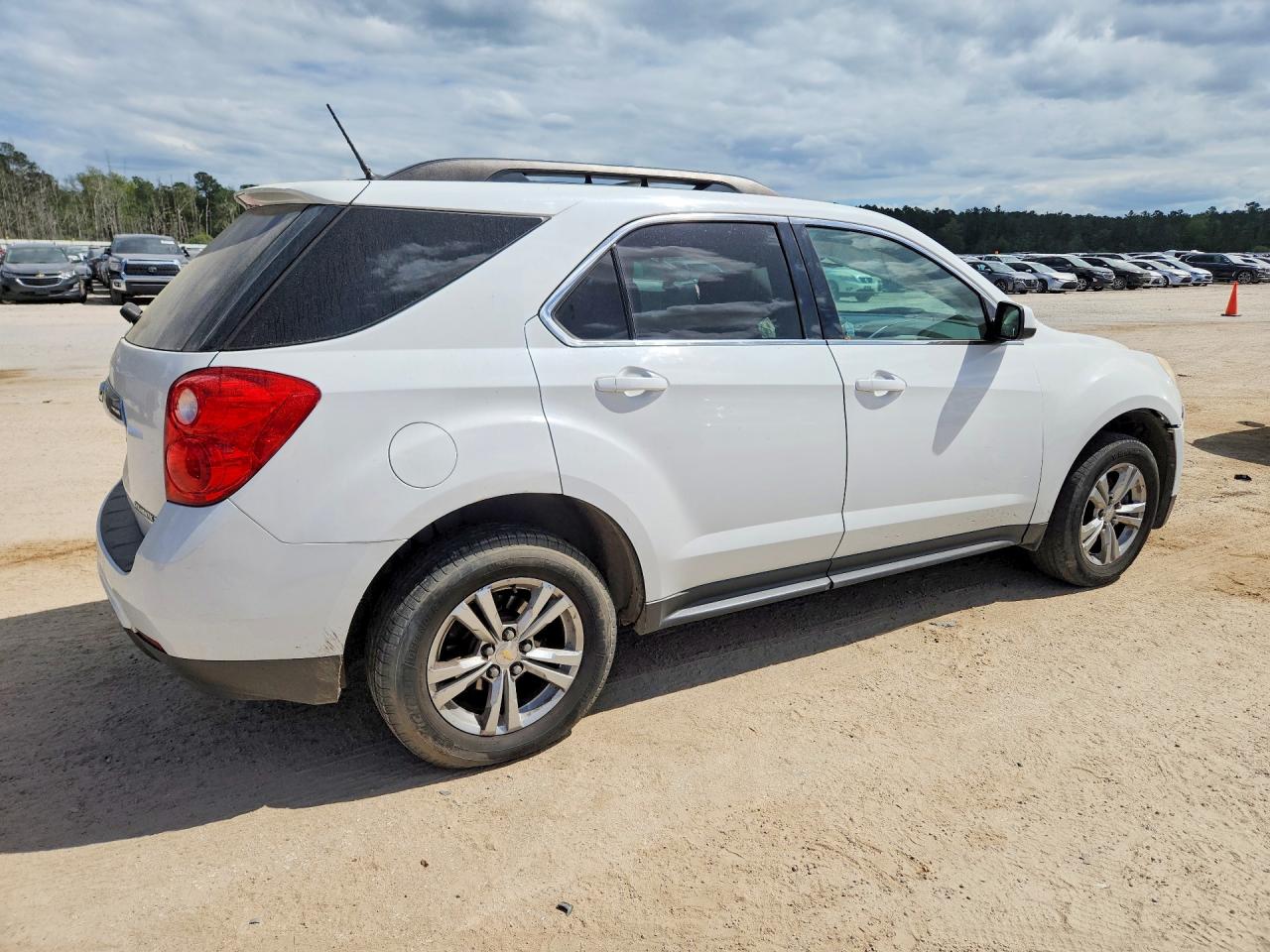 2011 Chevrolet Equinox 1lt White vin: 2GNALDEC1B1159193