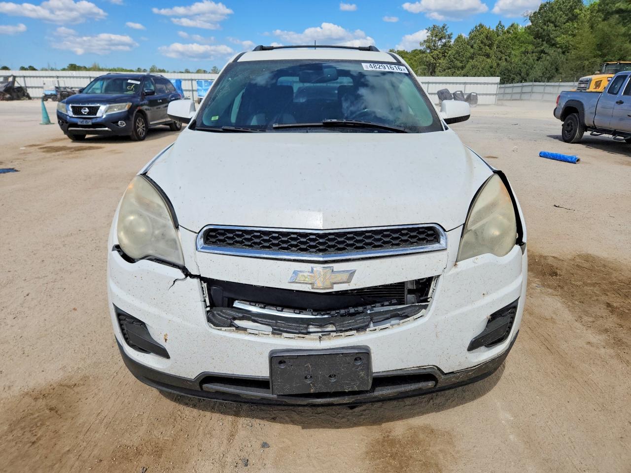 2011 Chevrolet Equinox 1lt White vin: 2GNALDEC1B1159193