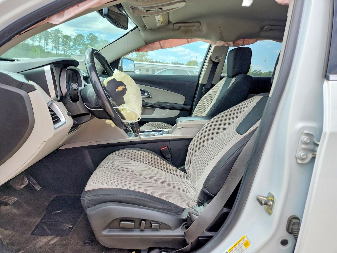 2011 Chevrolet Equinox 1lt White vin: 2GNALDEC1B1159193