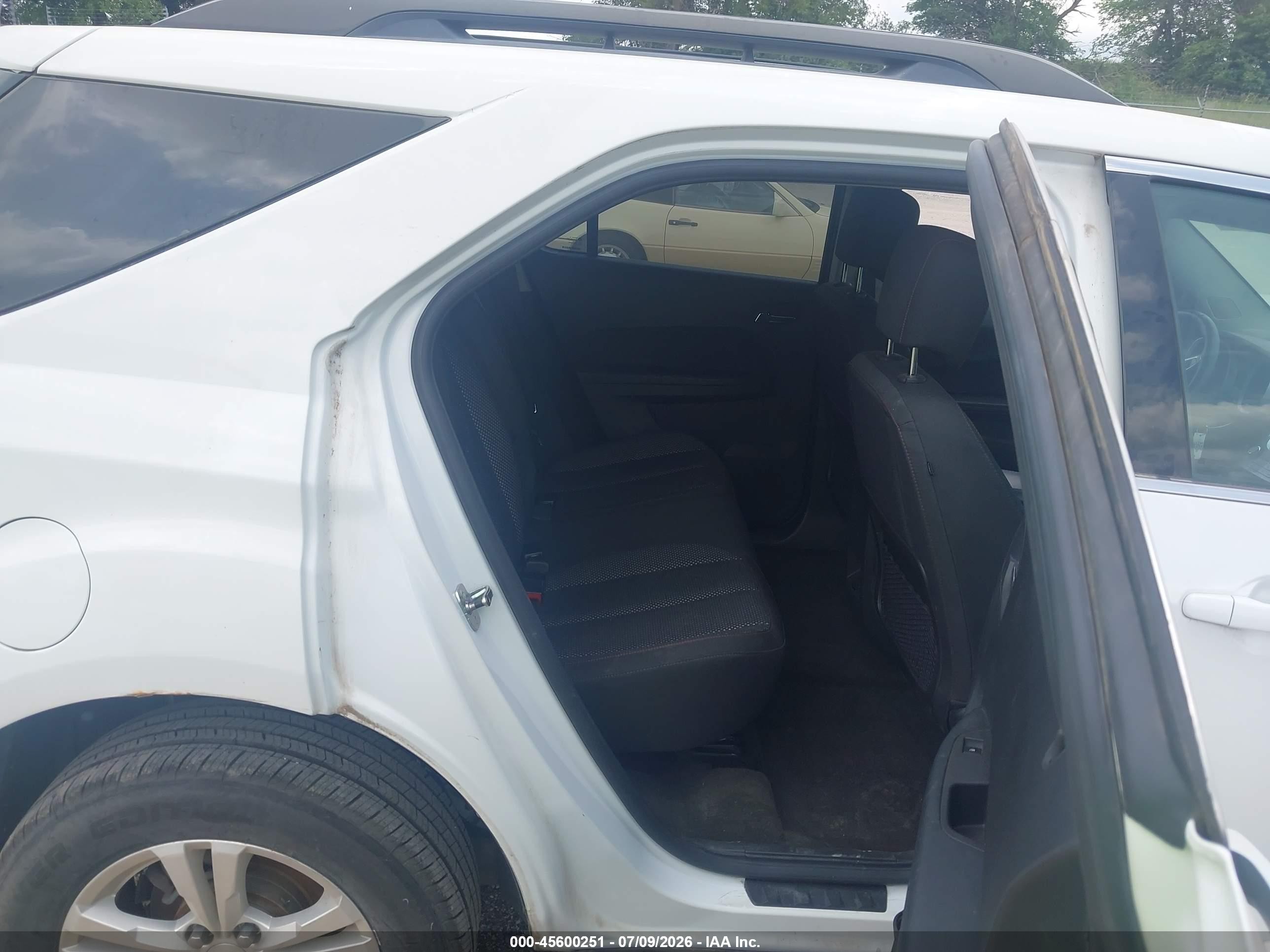 2011 Chevrolet Equinox Lt W/1lt White vin: 2GNALDEC1B1209512