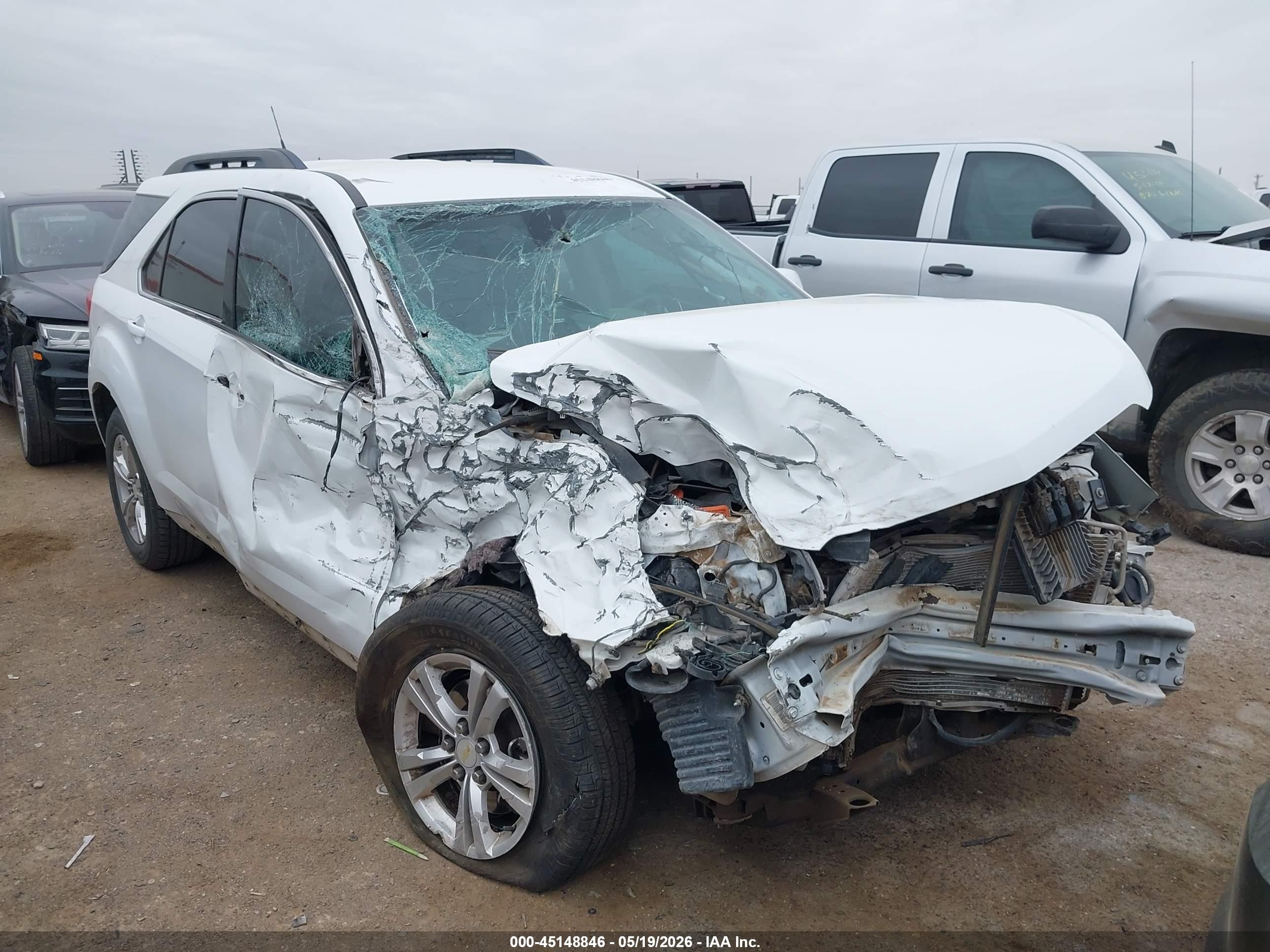 2011 Chevrolet Equinox 1lt White vin: 2GNALDEC1B1336177