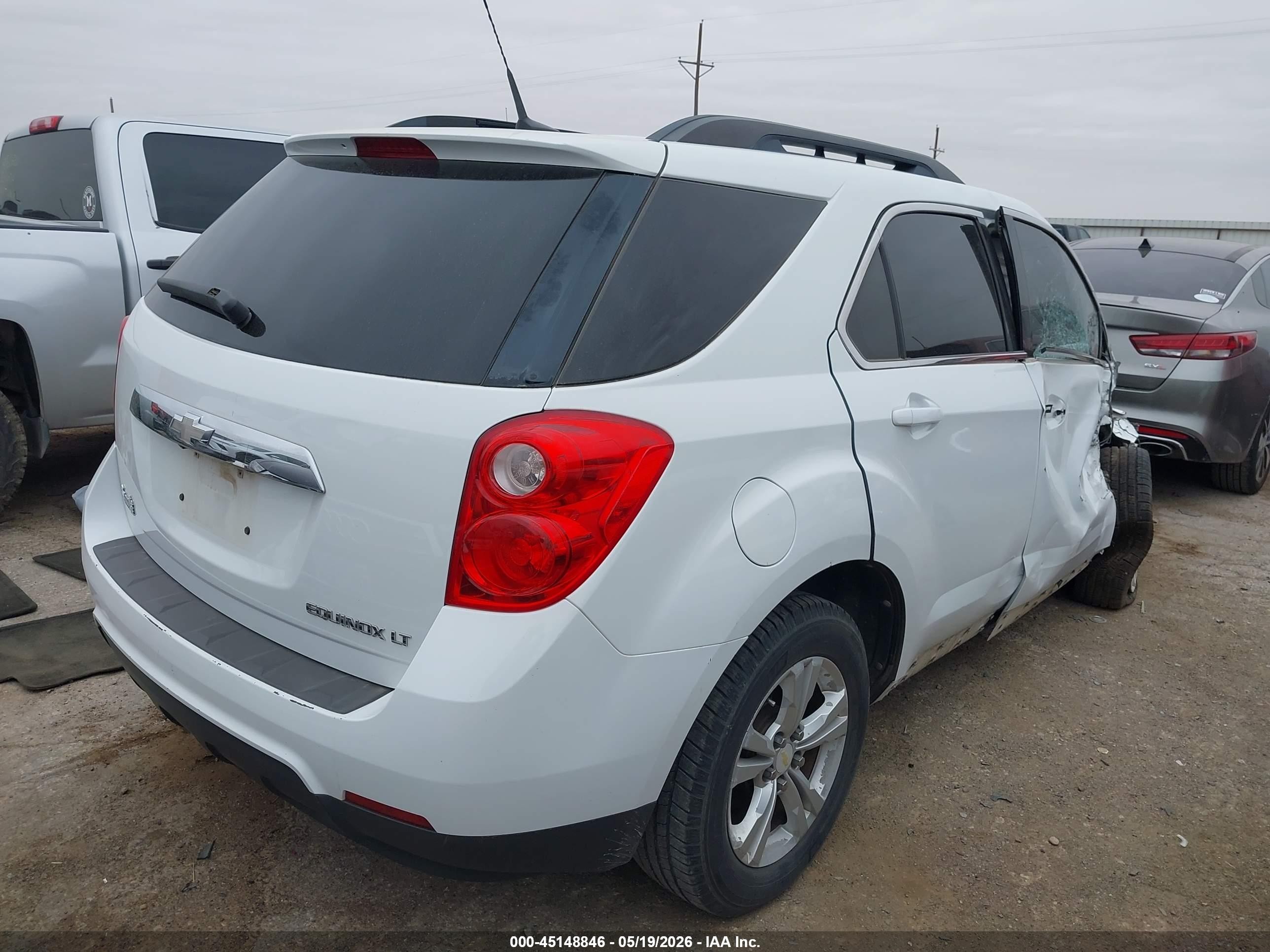 2011 Chevrolet Equinox 1lt White vin: 2GNALDEC1B1336177