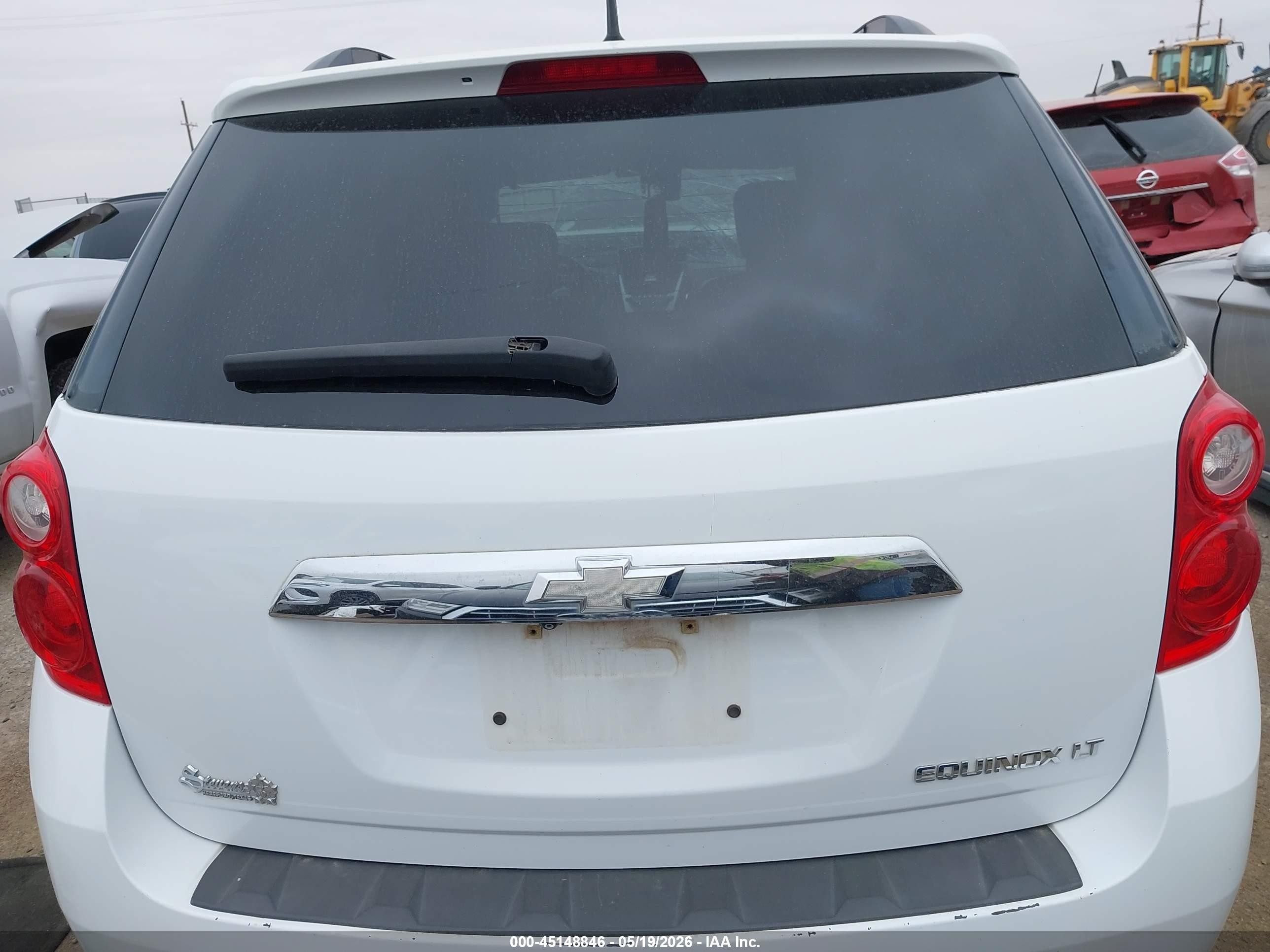 2011 Chevrolet Equinox 1lt White vin: 2GNALDEC1B1336177