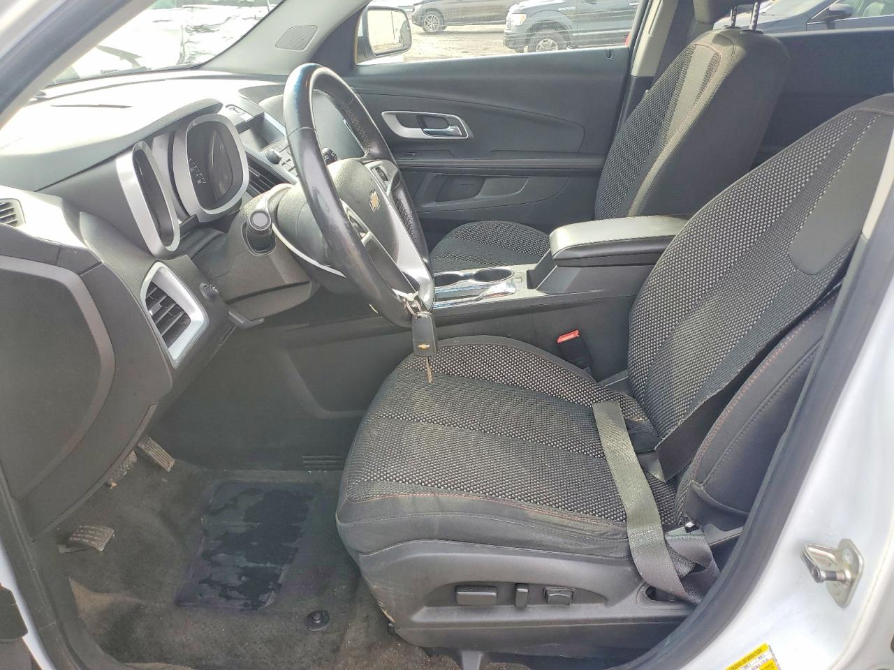 2011 Chevrolet Equinox Lt White vin: 2GNALDEC2B1162605