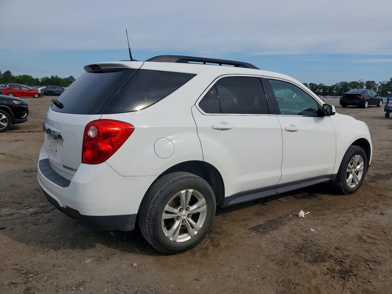 2011 Chevrolet Equinox Lt White vin: 2GNALDEC2B1162605