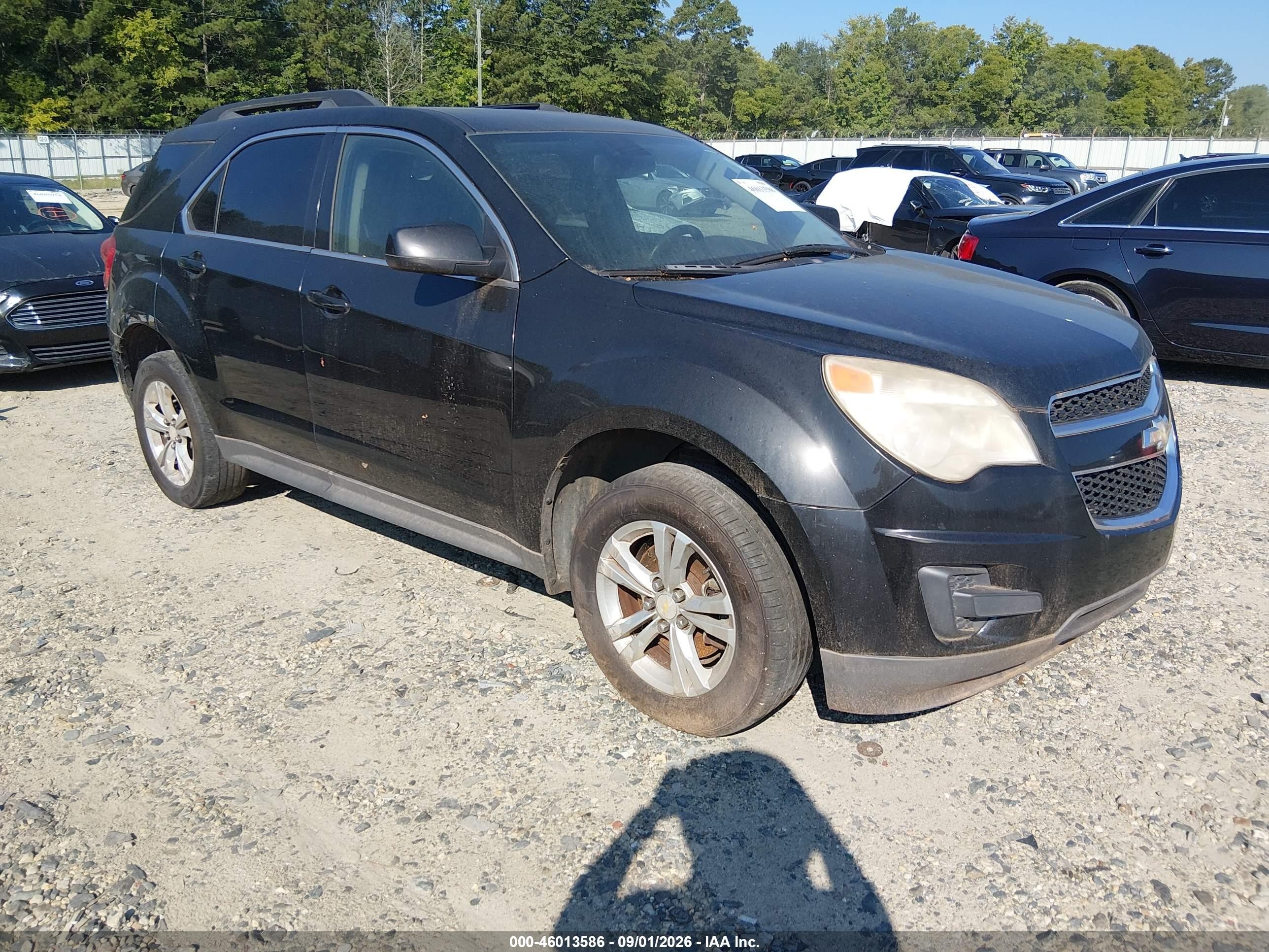 2011 Chevrolet Equinox 1lt Black vin: 2GNALDEC2B1305813