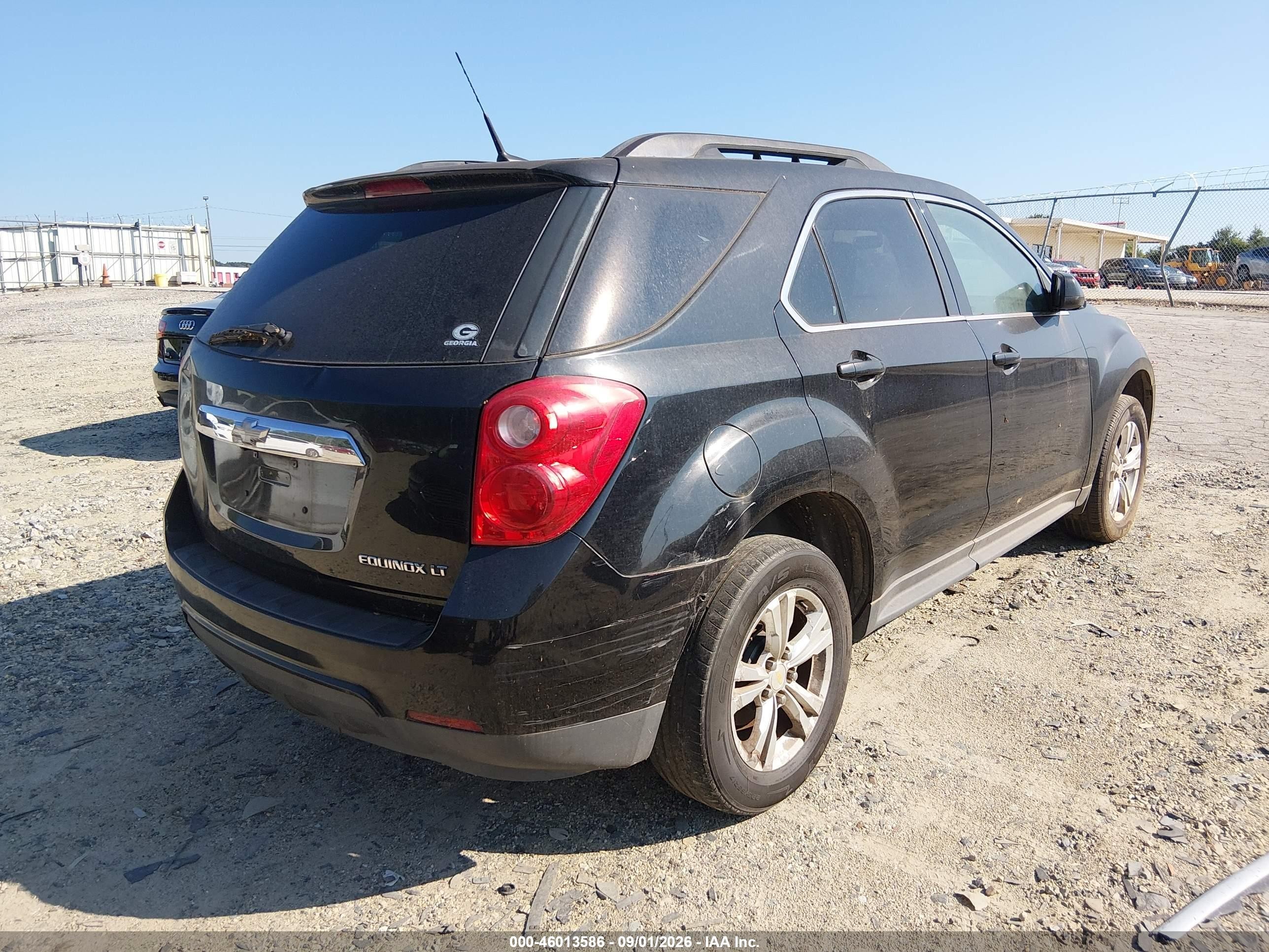 2011 Chevrolet Equinox 1lt Black vin: 2GNALDEC2B1305813