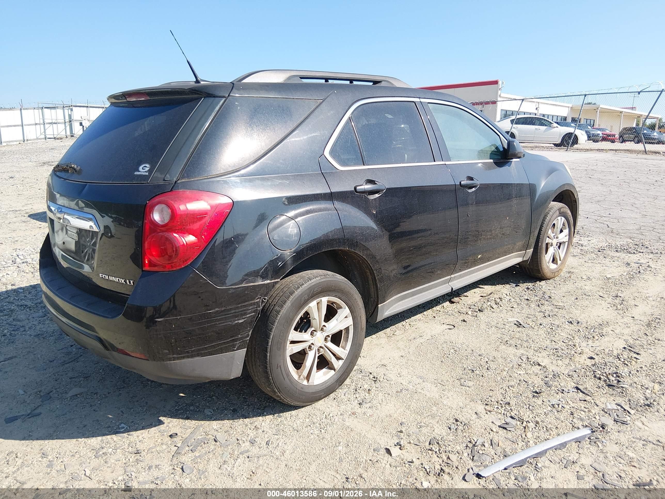 2011 Chevrolet Equinox 1lt Black vin: 2GNALDEC2B1305813