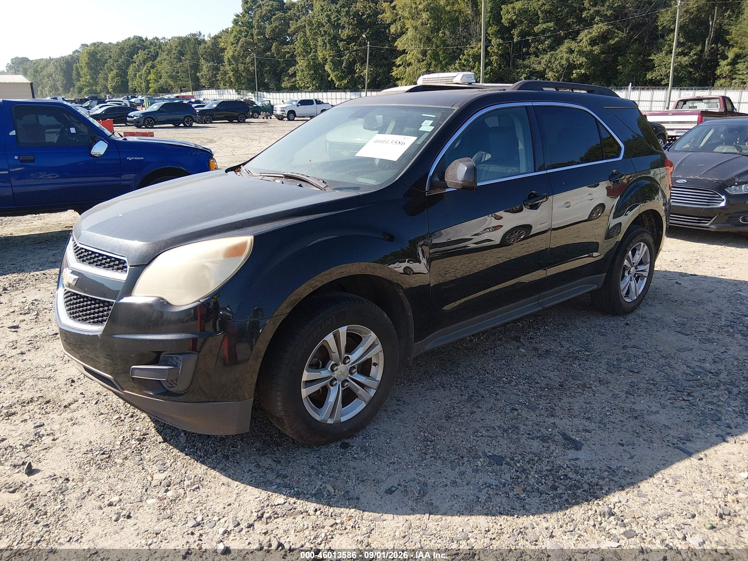 2011 Chevrolet Equinox 1lt Black vin: 2GNALDEC2B1305813