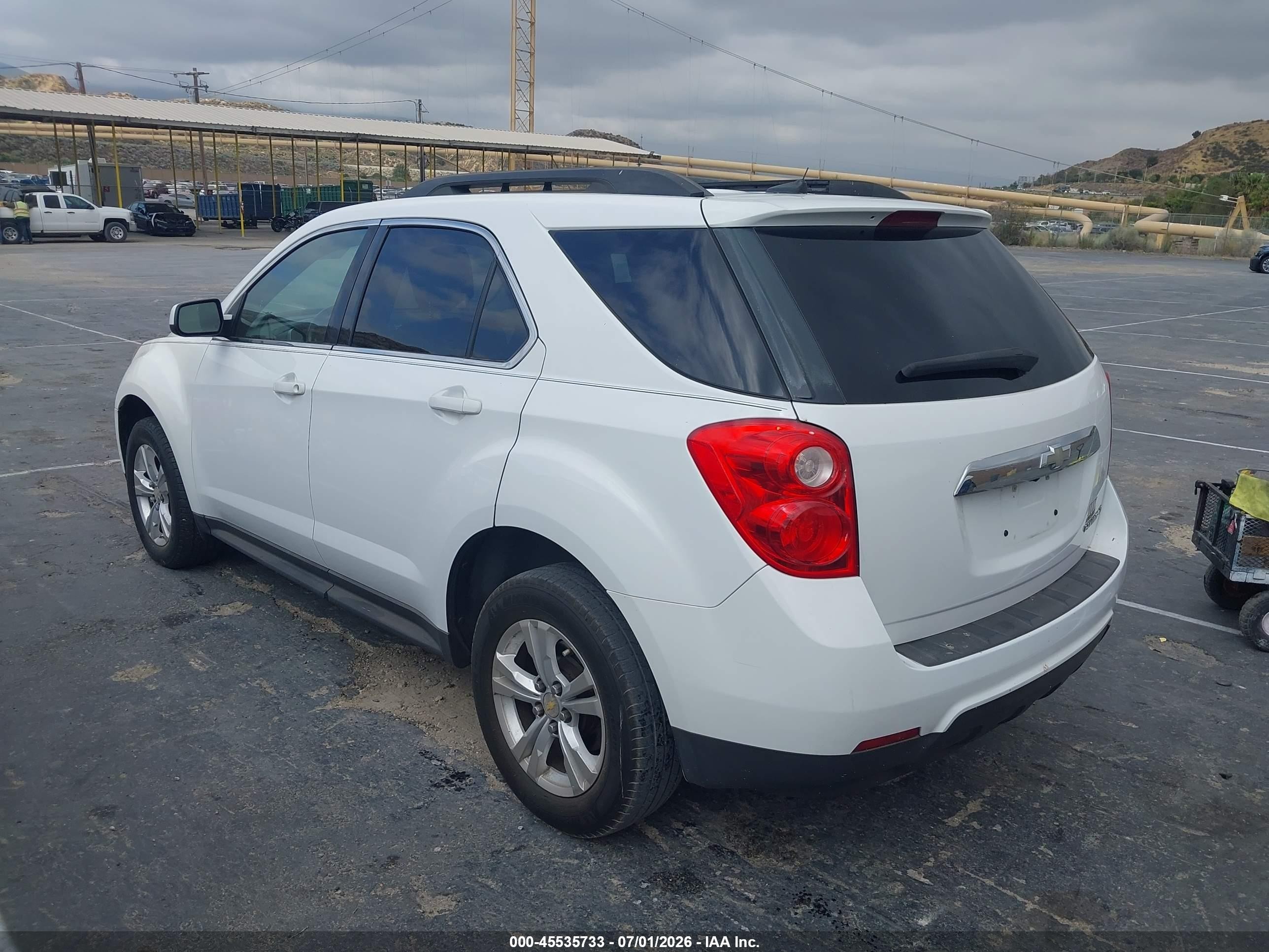 2011 Chevrolet Equinox Lt W/1lt White vin: 2GNALDEC3B1157025