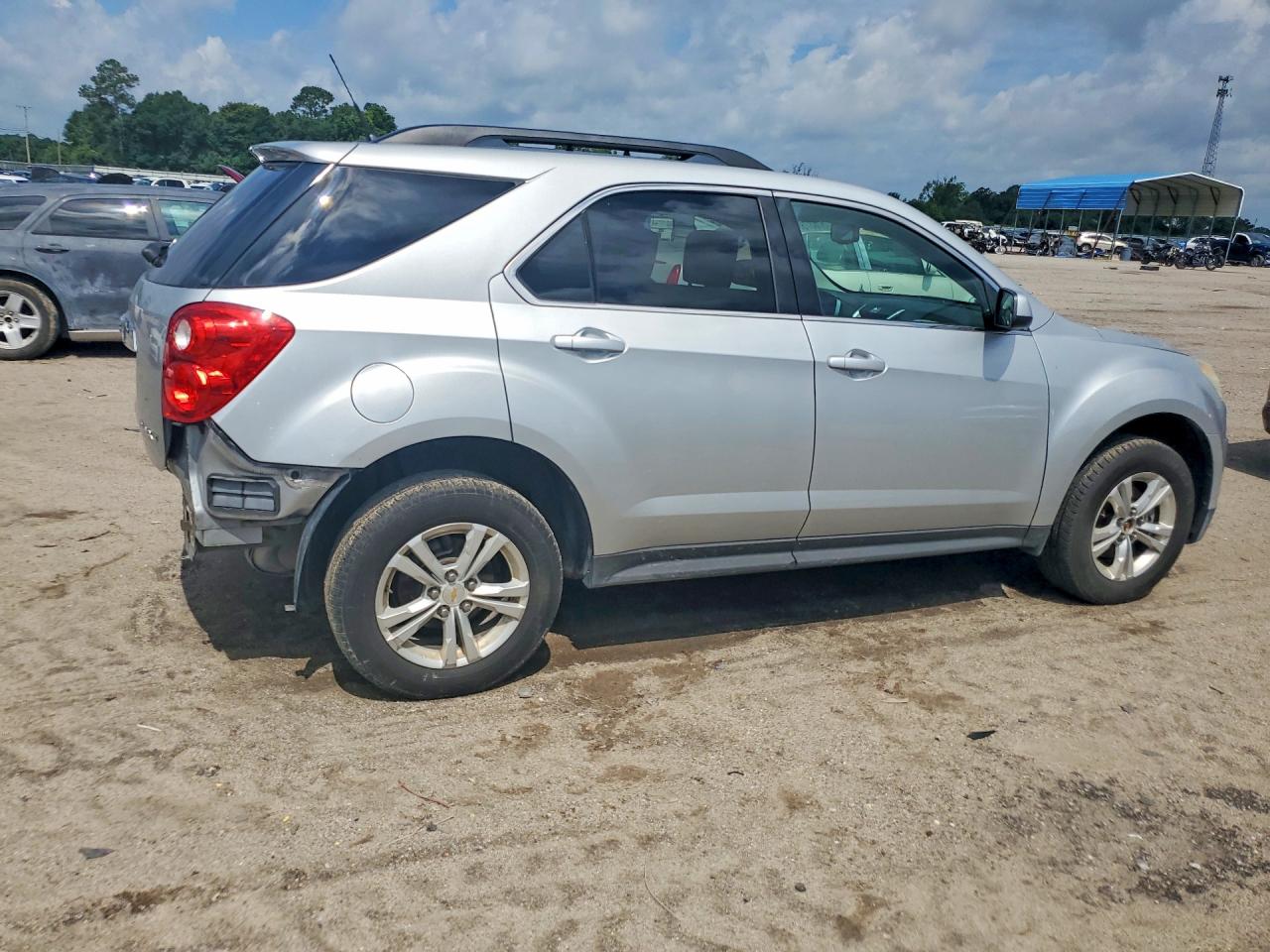 2011 Chevrolet Equinox Lt Silver vin: 2GNALDEC3B1255956