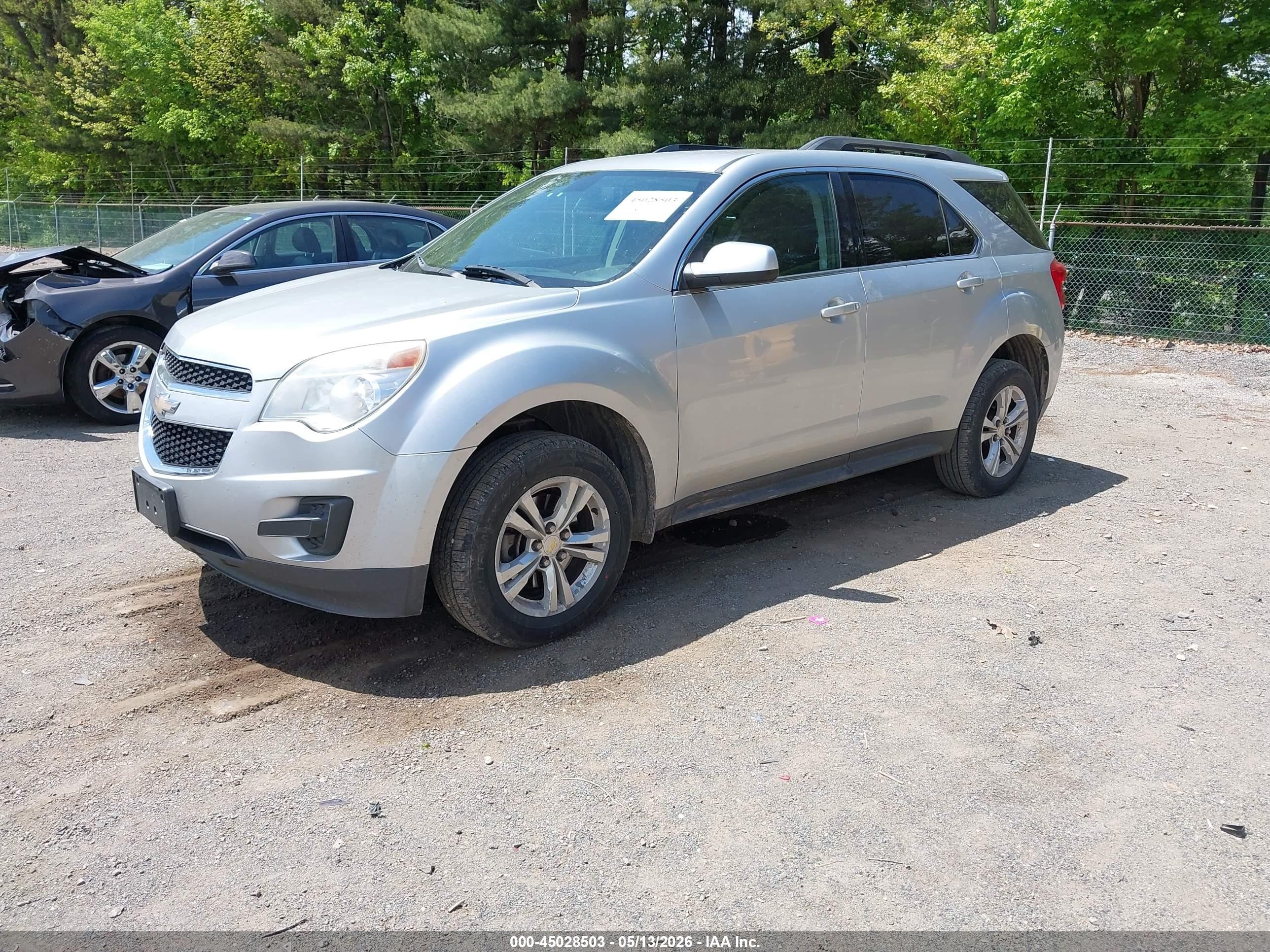 2011 Chevrolet Equinox 1lt Silver vin: 2GNALDEC3B1282090