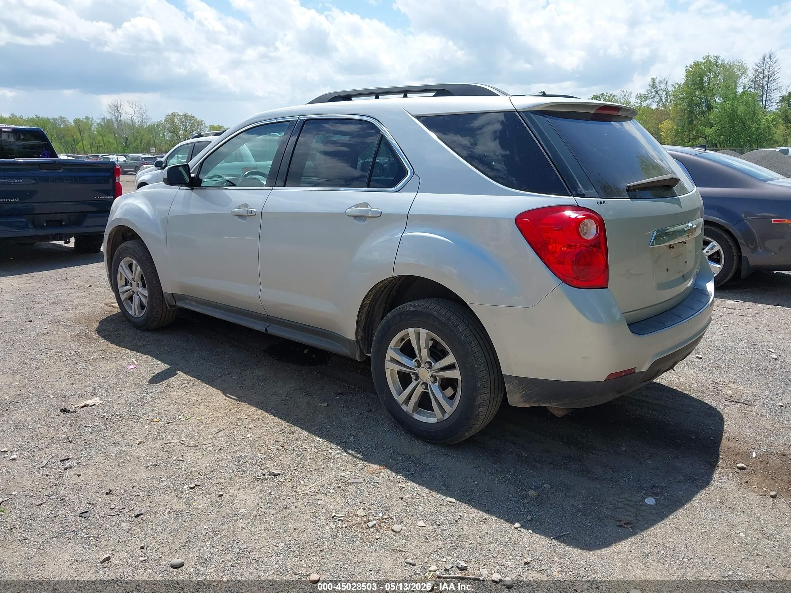 2011 Chevrolet Equinox 1lt Silver vin: 2GNALDEC3B1282090