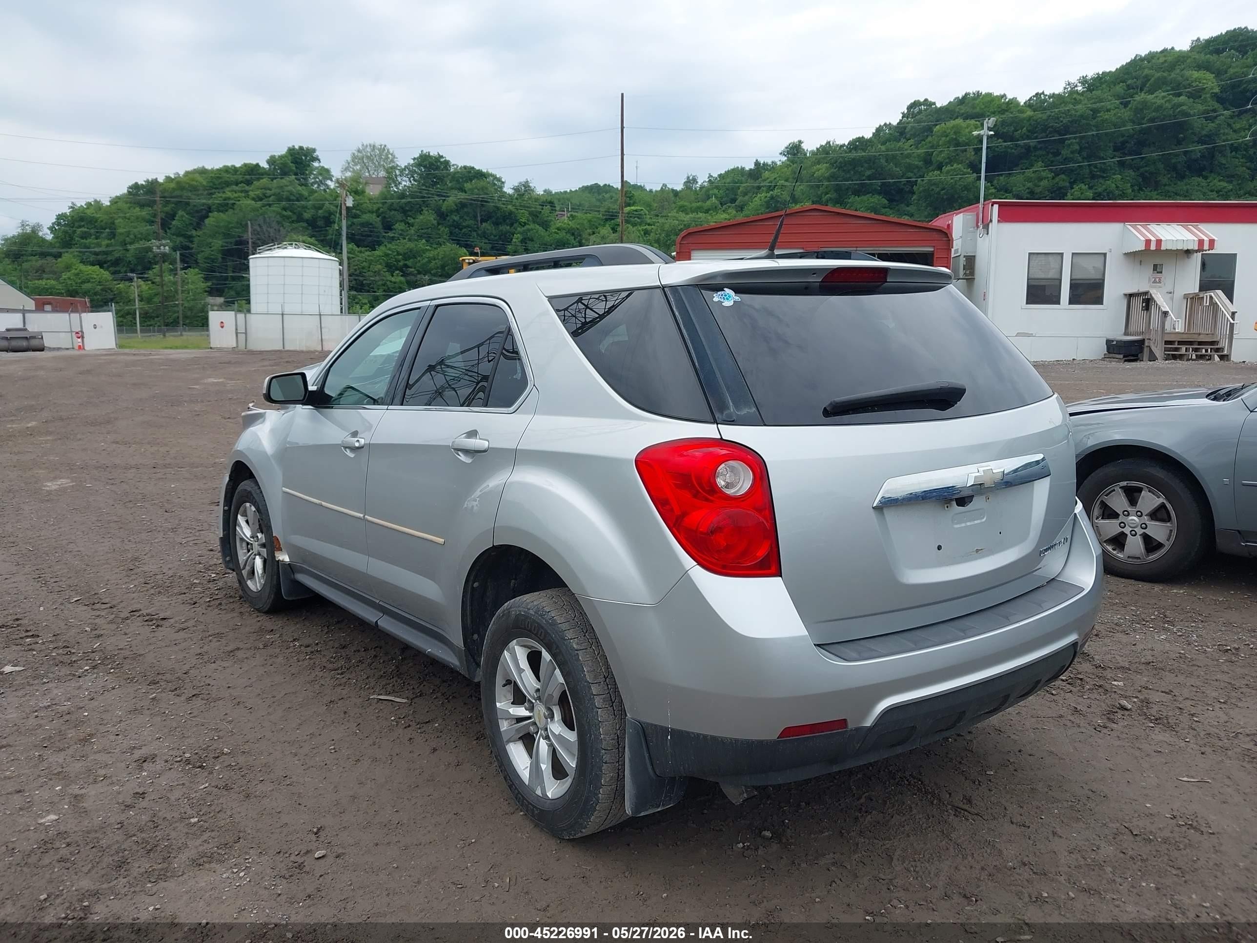 2011 Chevrolet Equinox 1lt Серебряный vin: 2GNALDEC3B1307764
