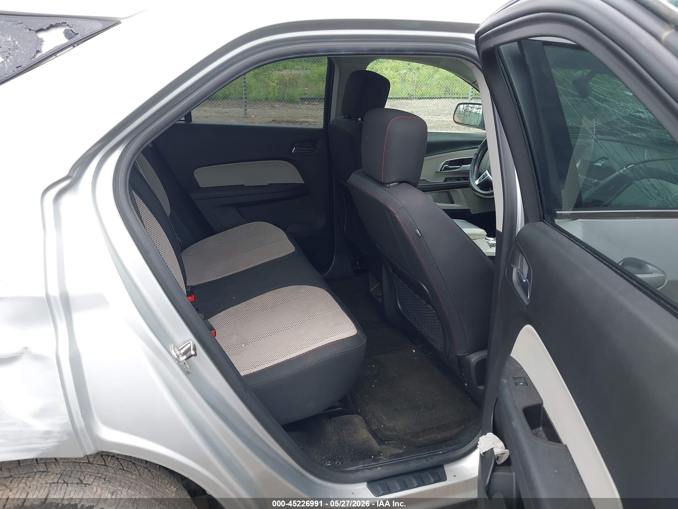 2011 Chevrolet Equinox 1lt Серебряный vin: 2GNALDEC3B1307764