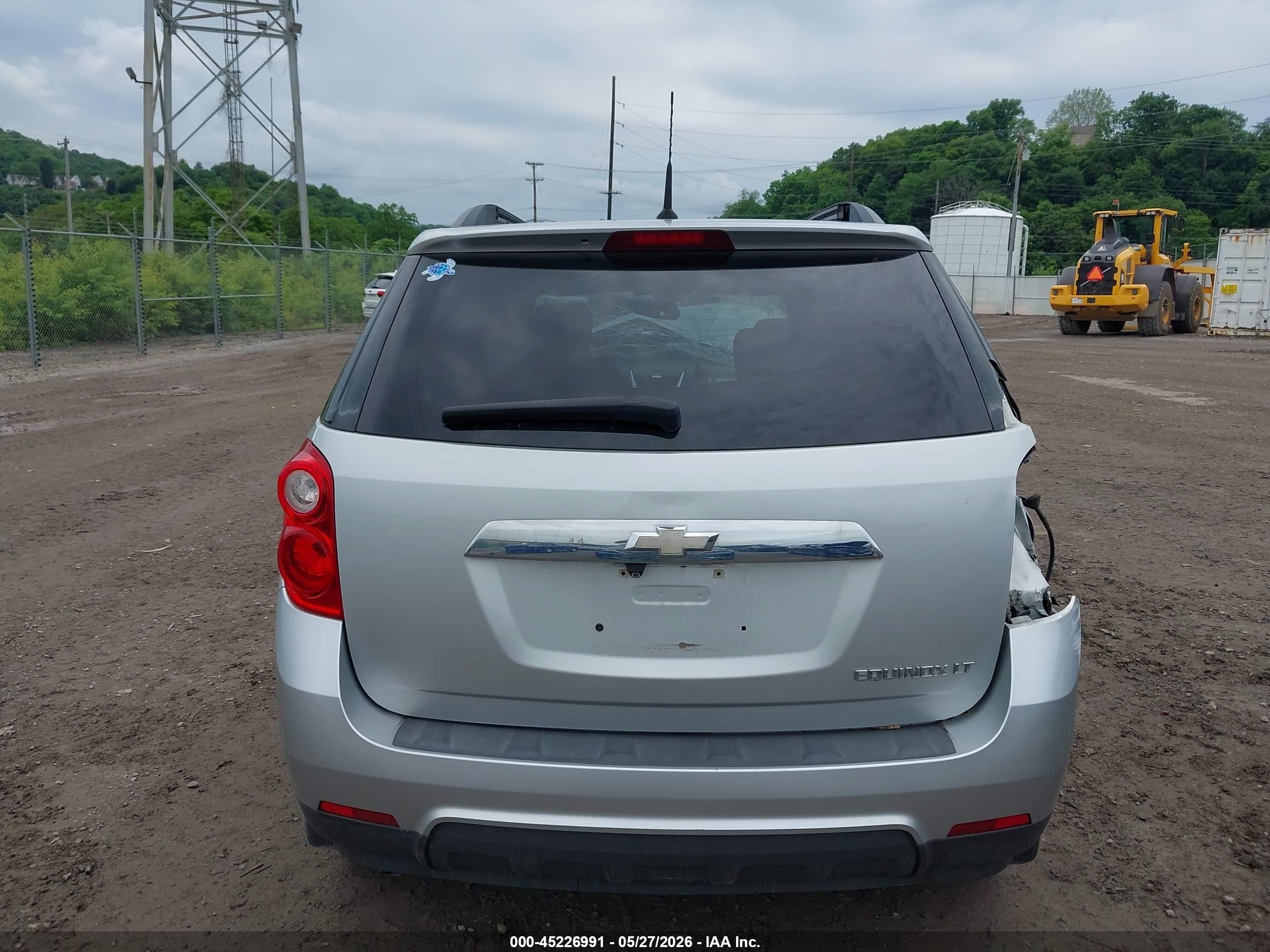 2011 Chevrolet Equinox 1lt Серебряный vin: 2GNALDEC3B1307764