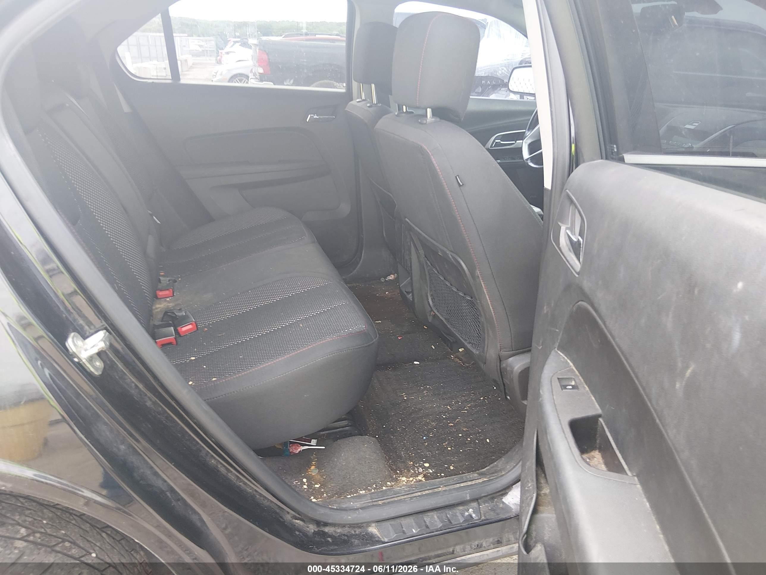 2011 Chevrolet Equinox 1lt Black vin: 2GNALDEC3B1335810