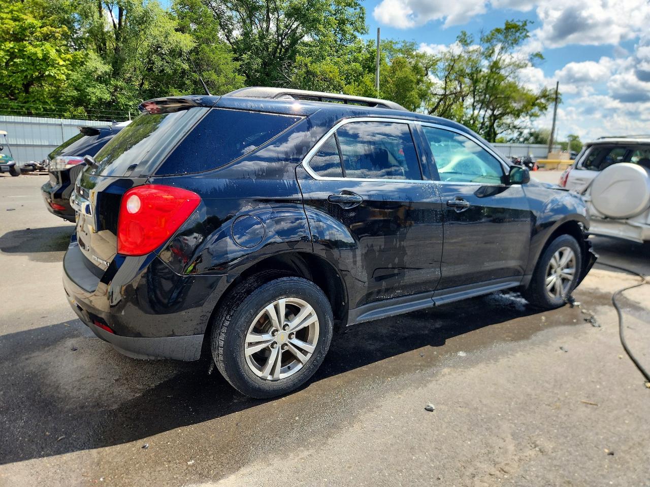 2011 Chevrolet Equinox Lt Black vin: 2GNALDEC4B1205308