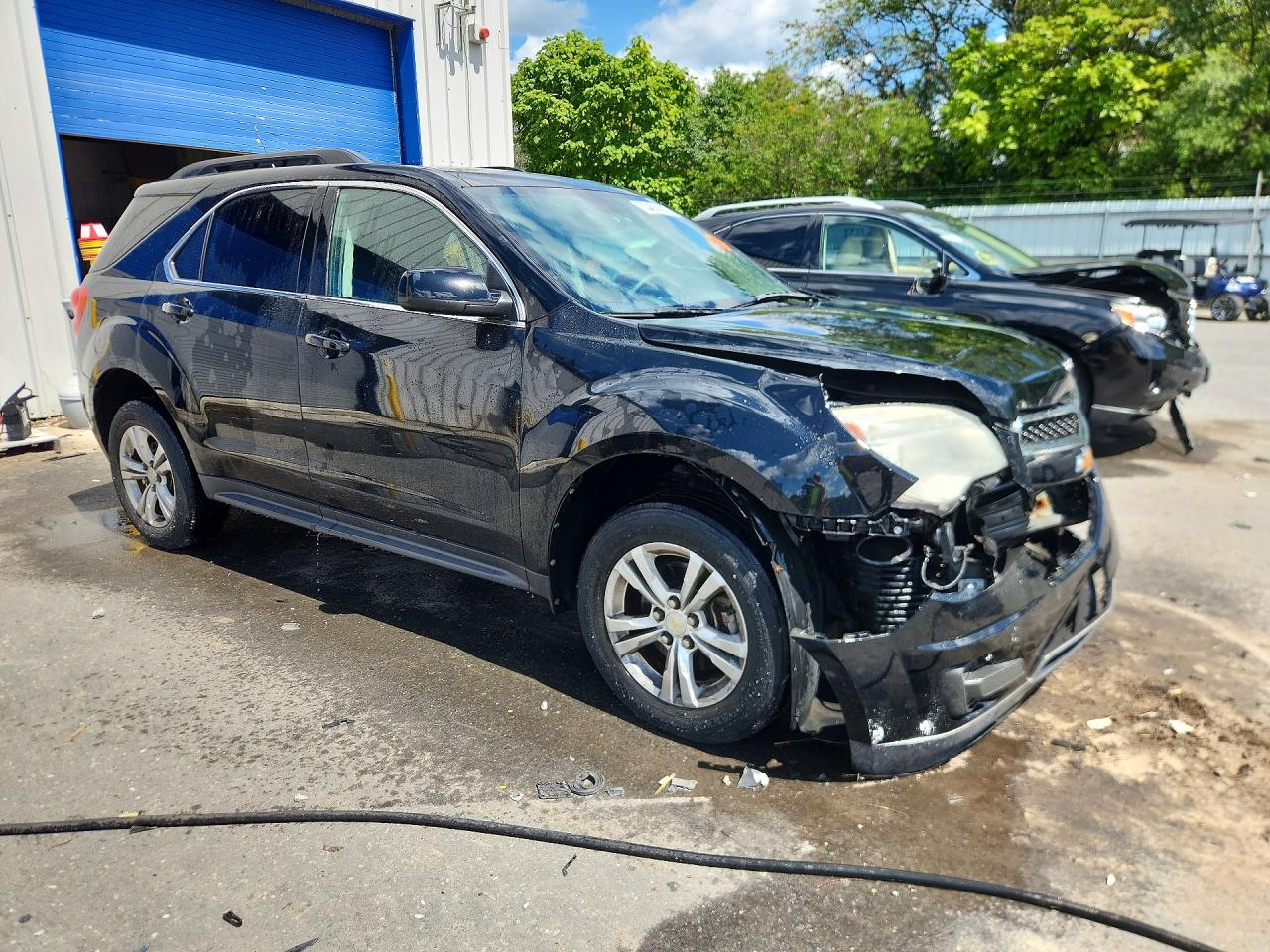 2011 Chevrolet Equinox Lt Black vin: 2GNALDEC4B1205308