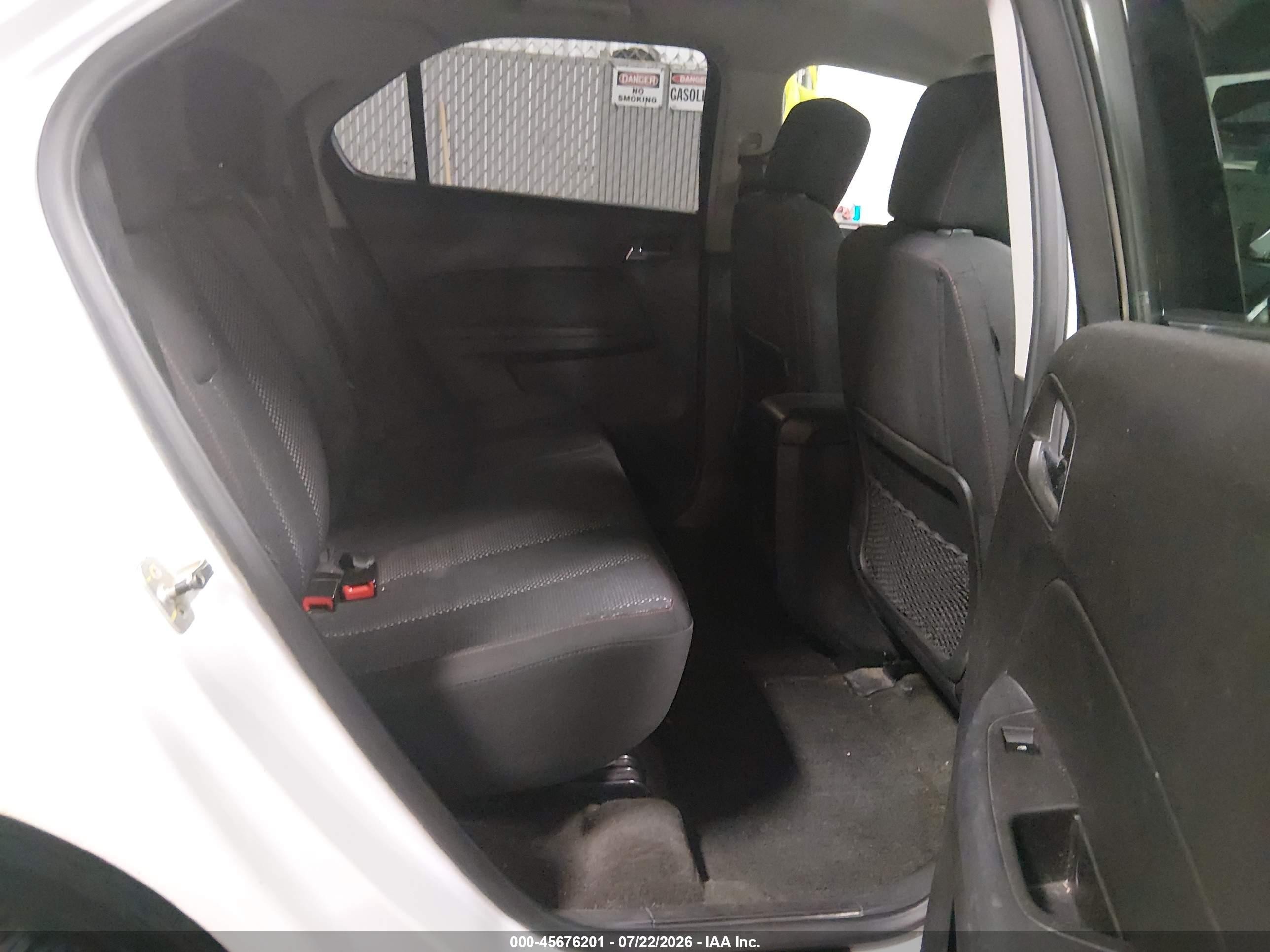 2011 Chevrolet Equinox Lt W/1lt White vin: 2GNALDEC4B1211884