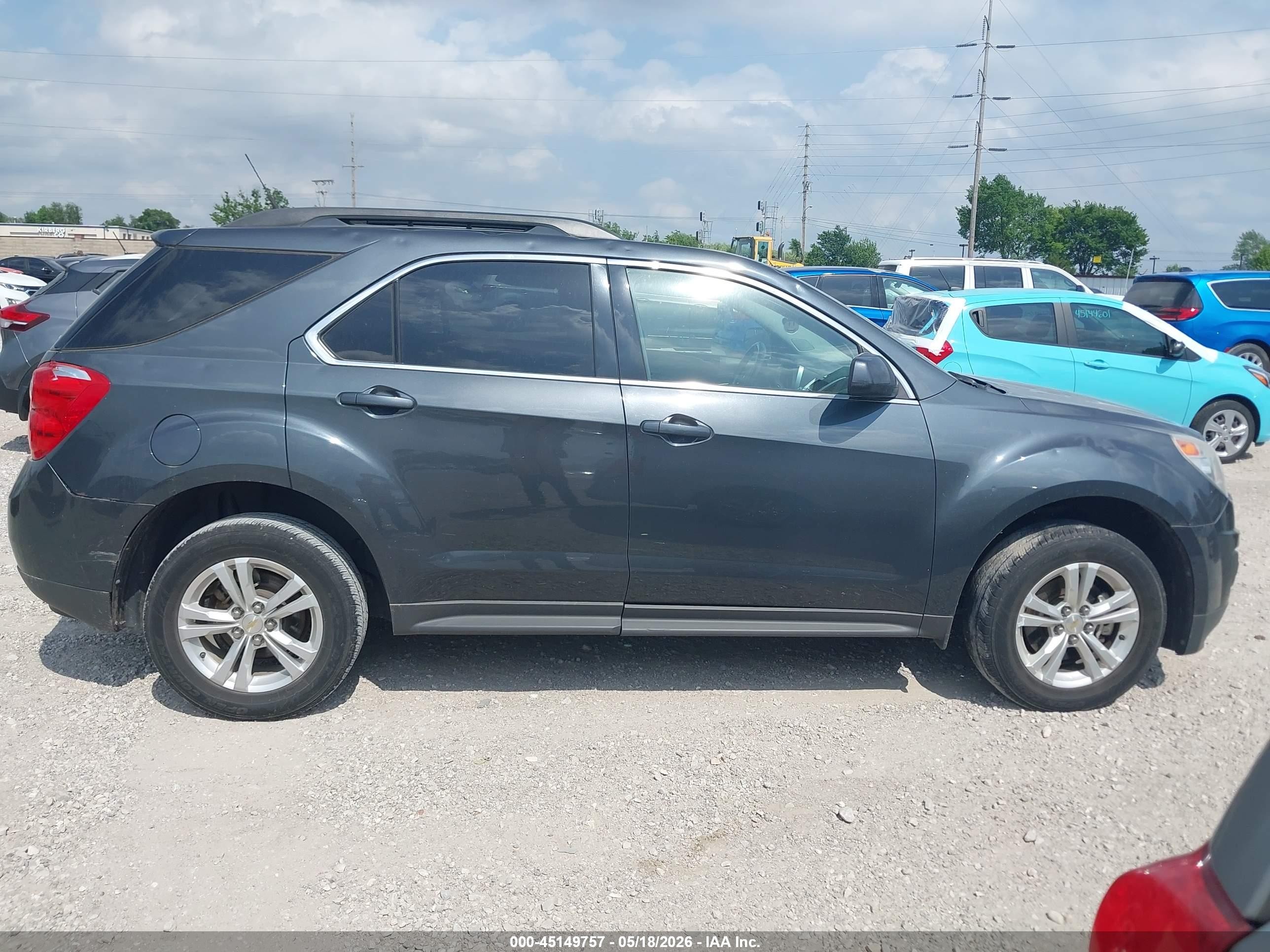 2011 Chevrolet Equinox 1lt Gray vin: 2GNALDEC4B1275391