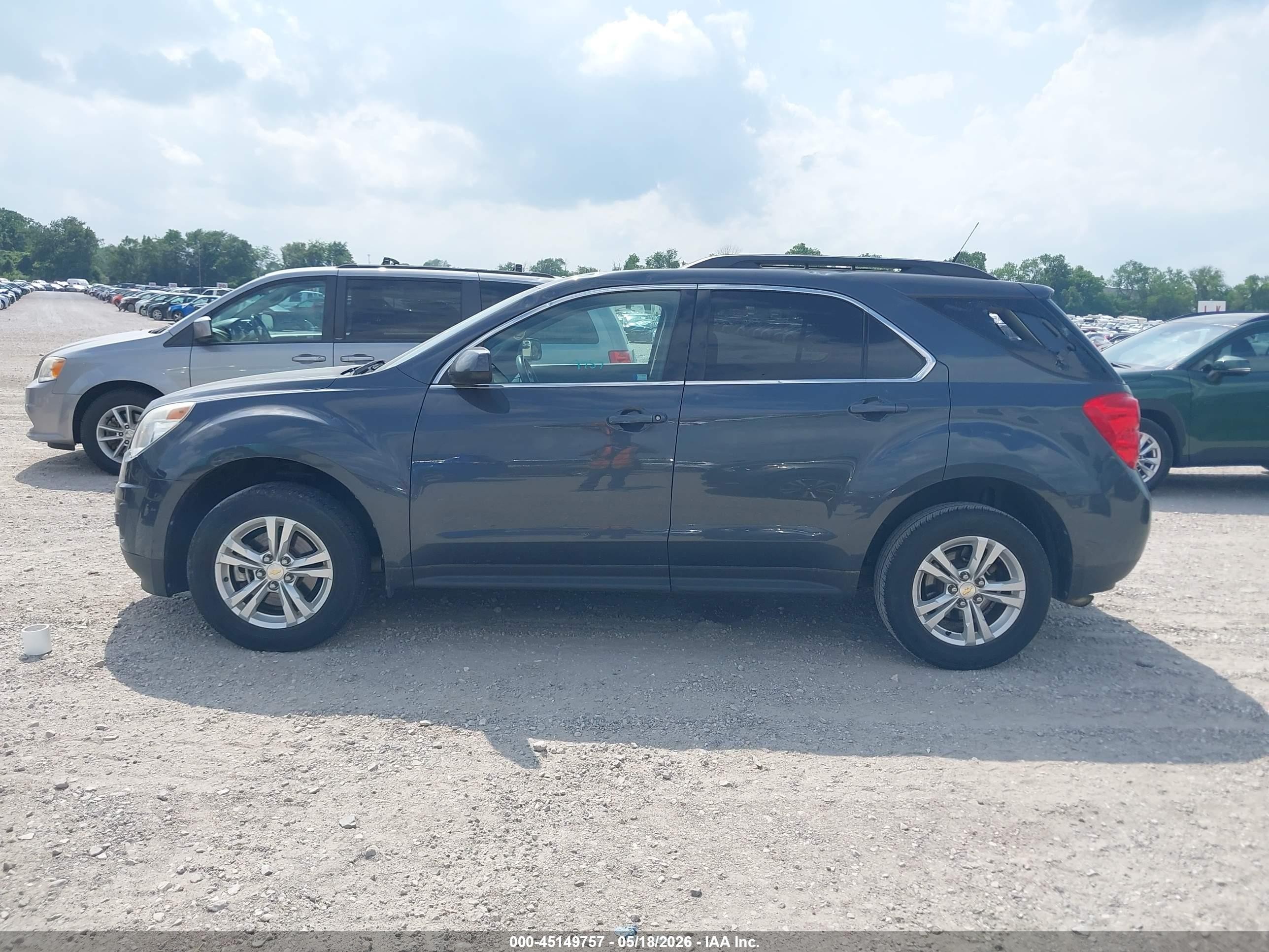 2011 Chevrolet Equinox 1lt Gray vin: 2GNALDEC4B1275391
