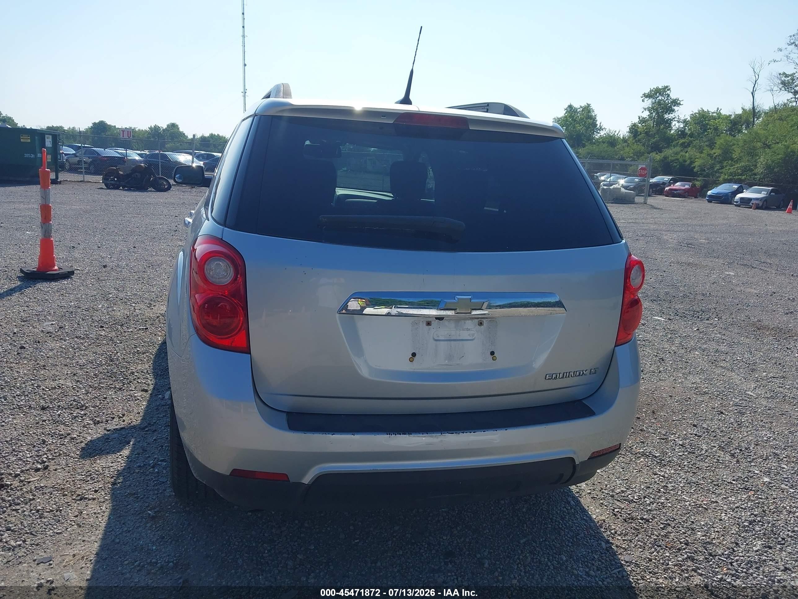 2011 Chevrolet Equinox Lt W/1lt Silver vin: 2GNALDEC4B1305554