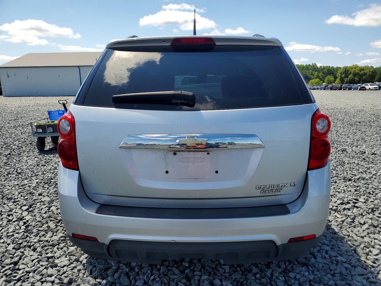 2011 Chevrolet Equinox Lt Silver vin: 2GNALDEC5B1175297
