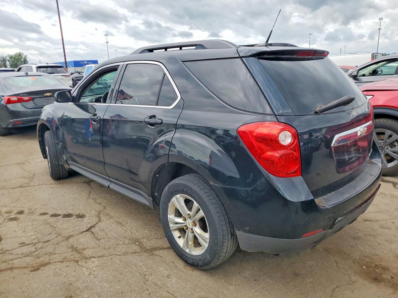 2011 Chevrolet Equinox Lt Black vin: 2GNALDEC5B1201686