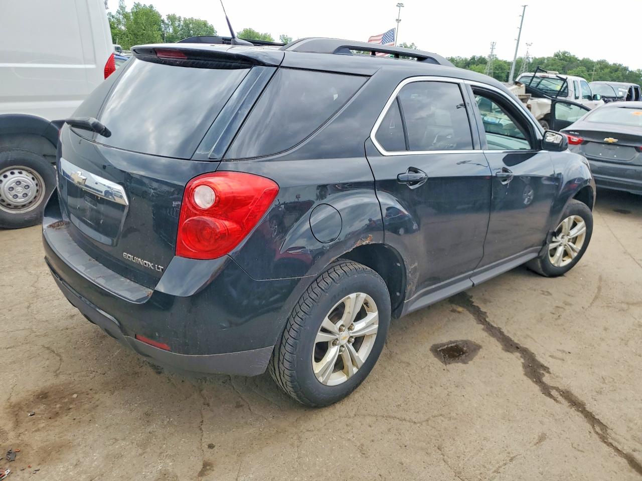 2011 Chevrolet Equinox Lt Black vin: 2GNALDEC5B1201686