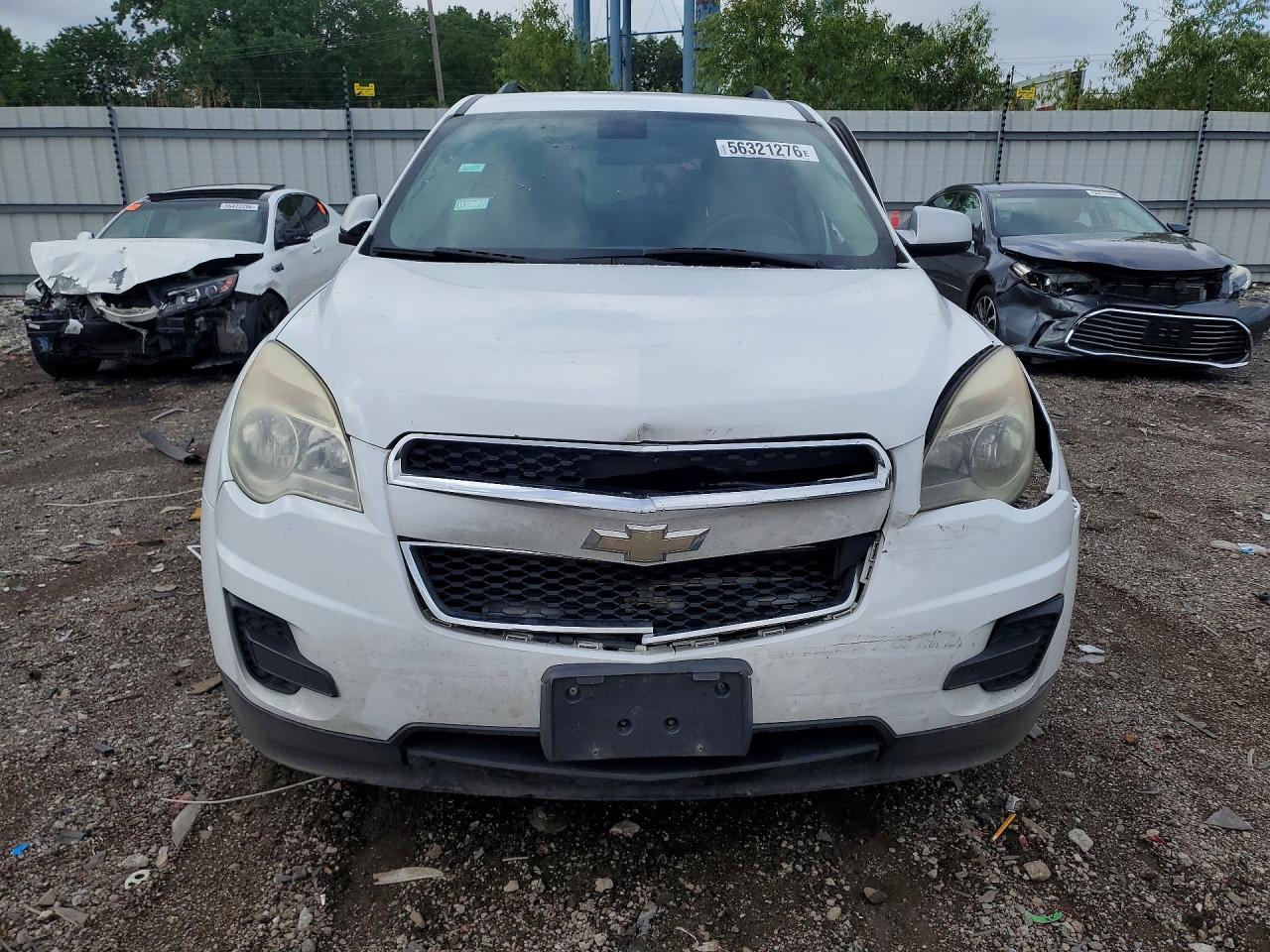 2011 Chevrolet Equinox Lt White vin: 2GNALDEC6B1185580