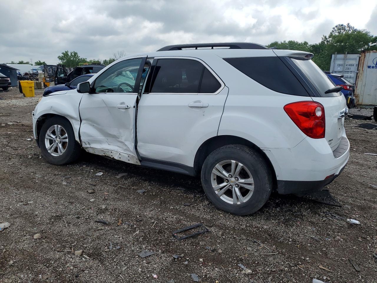 2011 Chevrolet Equinox Lt White vin: 2GNALDEC6B1185580